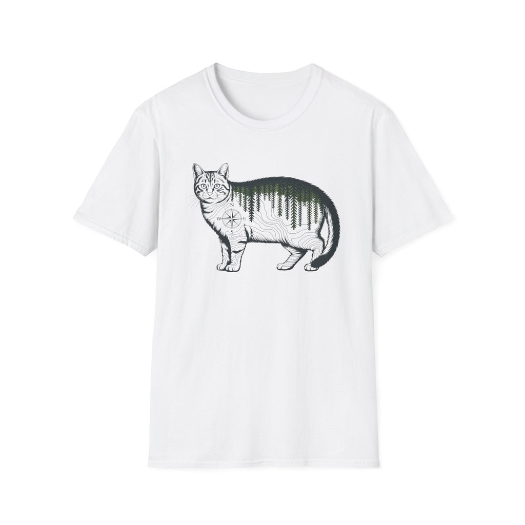 Compass On The Cat T-Shirt