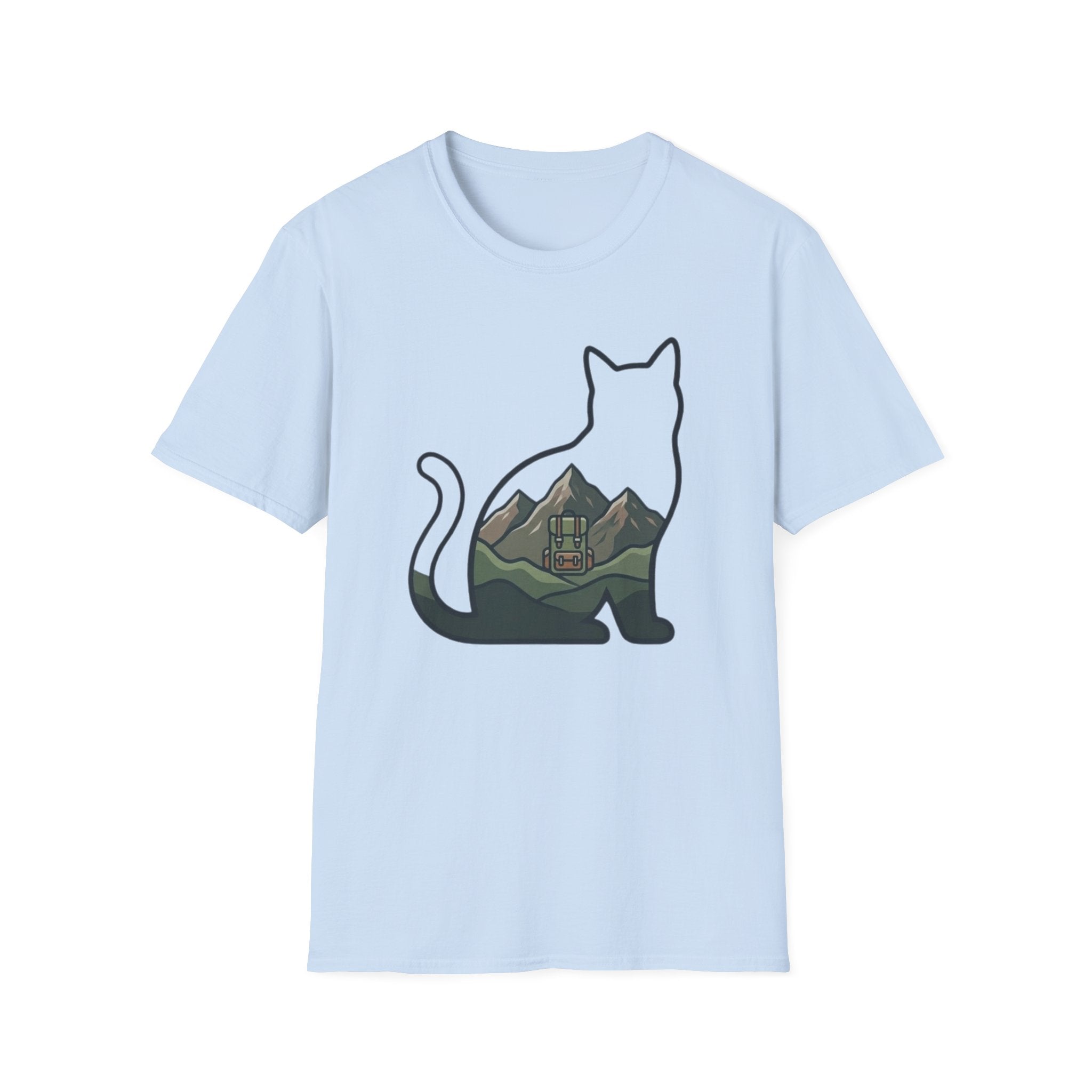 Purrventure Backpack T-Shirt