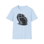 Black cat at night T-Shirt