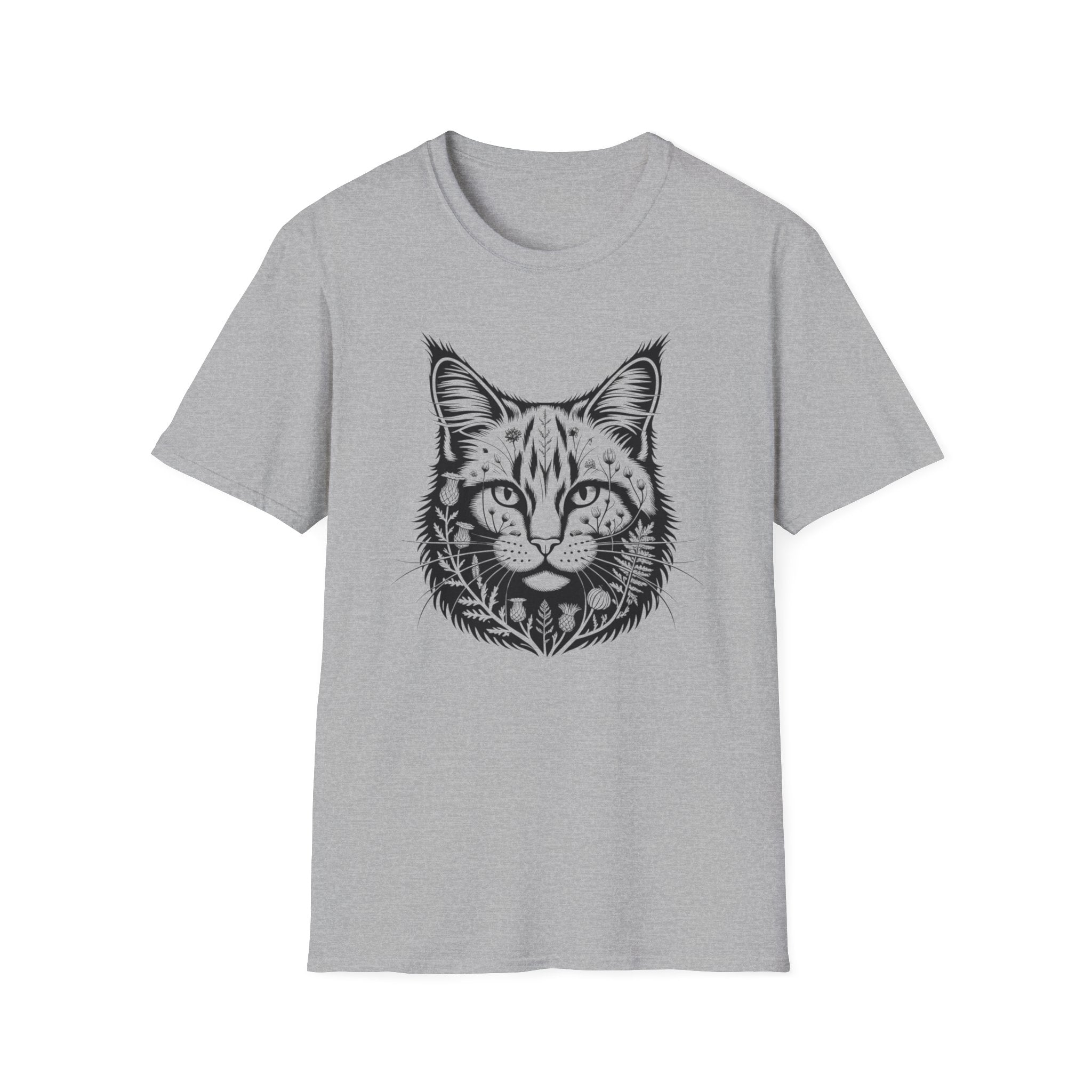Flower Main Coon T-Shirt
