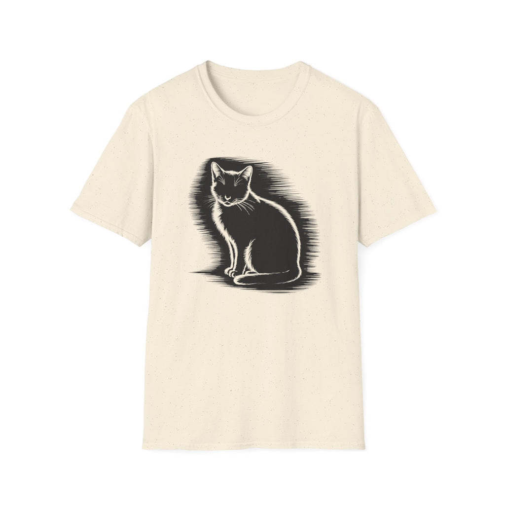 Black cat at night T-Shirt