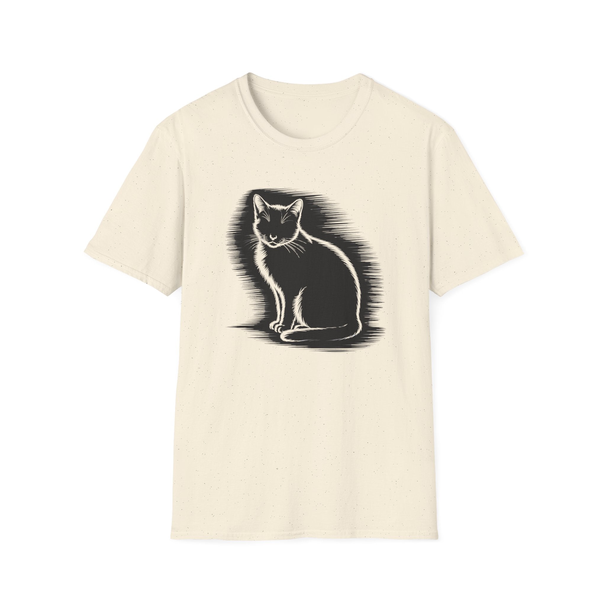 Black cat at night T-Shirt
