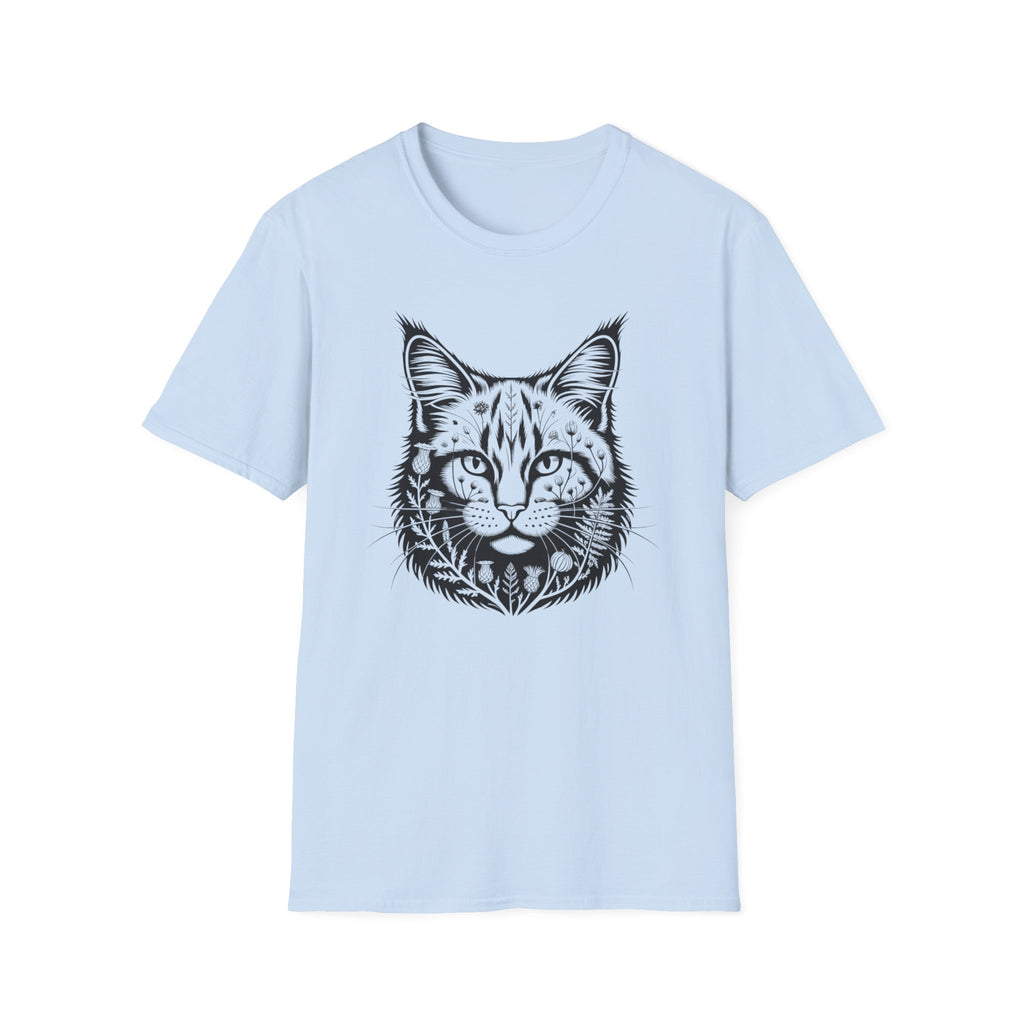 Flower Main Coon T-Shirt