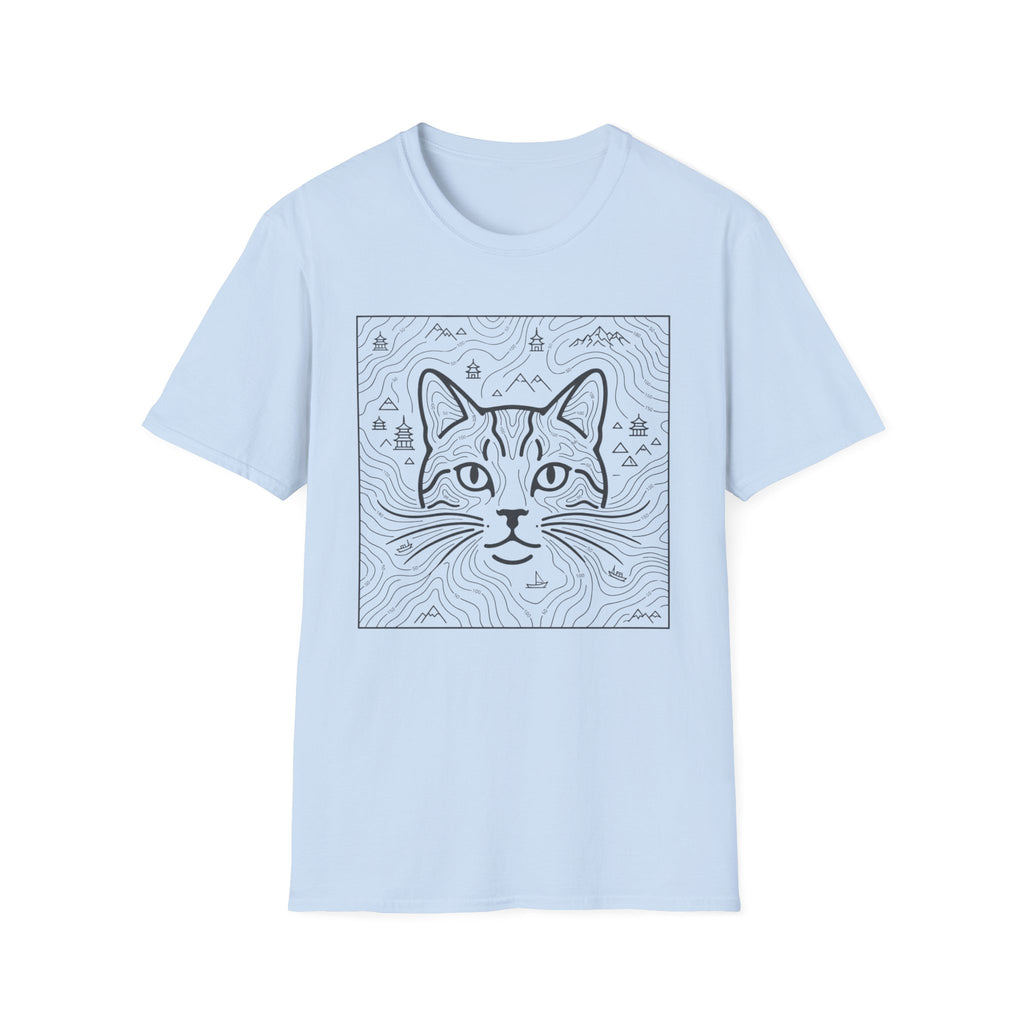 Purrventure Map T-Shirt