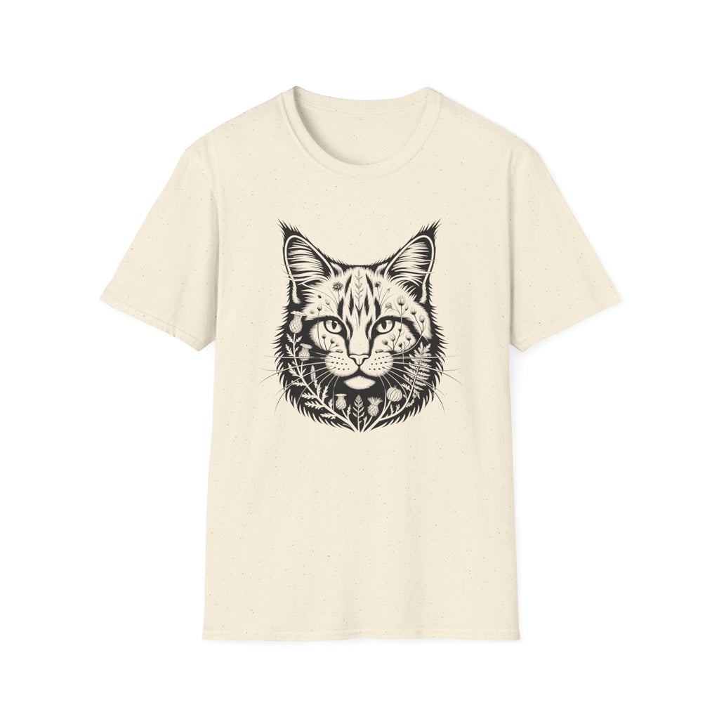 Flower Main Coon T-Shirt