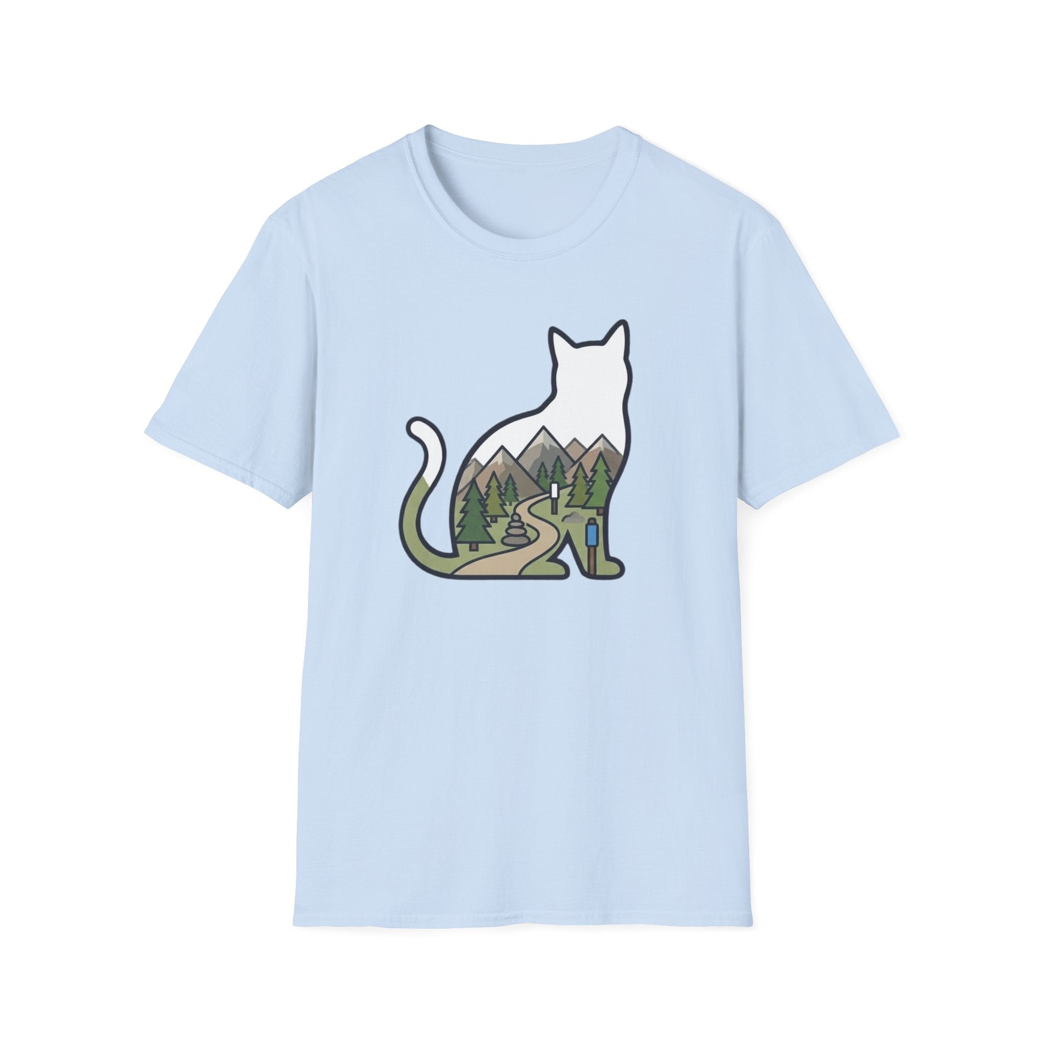 Purrventure Mountain Path T-Shirt