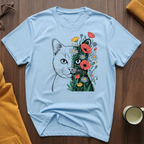 Flower Cat 2 T-Shirt