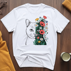 Flower Cat 2 T-Shirt