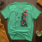 Flower Cat 2 T-Shirt