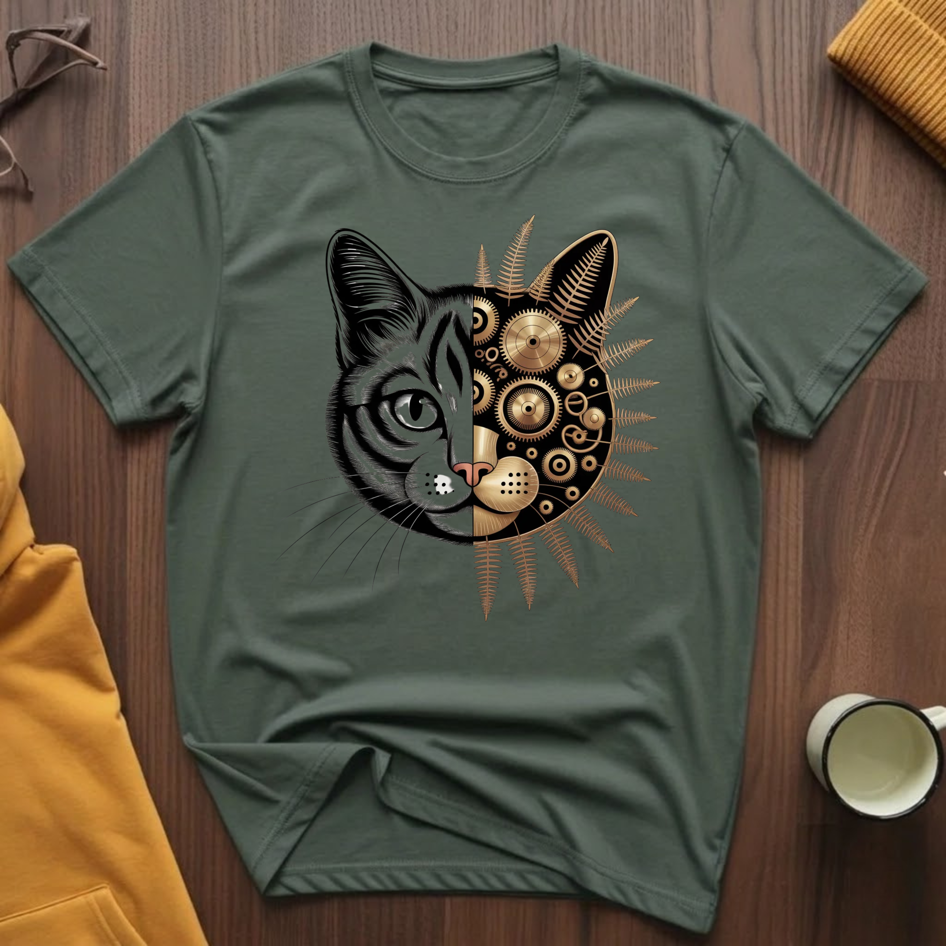 Clockwork Cat 1 T-Shirt