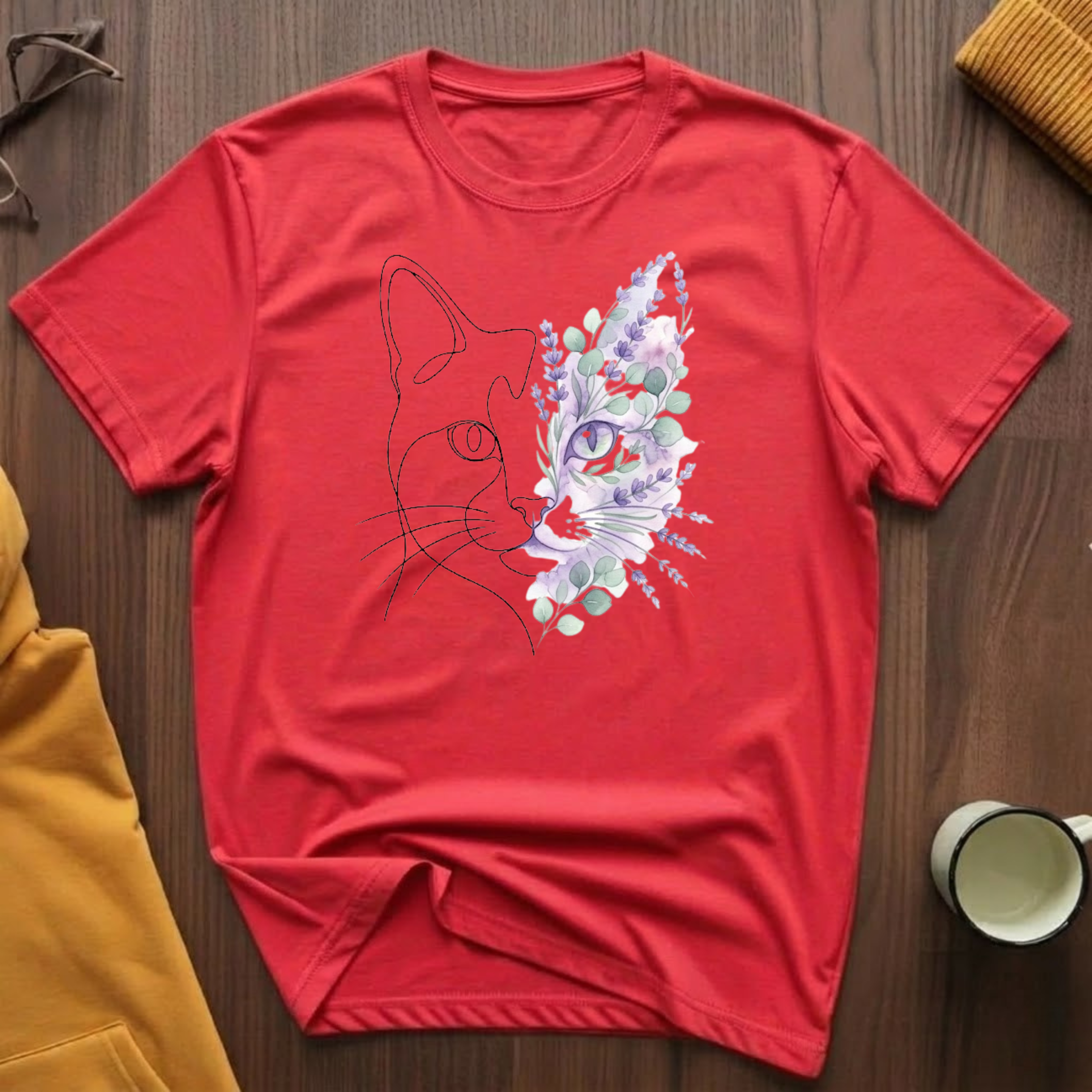 Flora Cat 1 T-Shirt