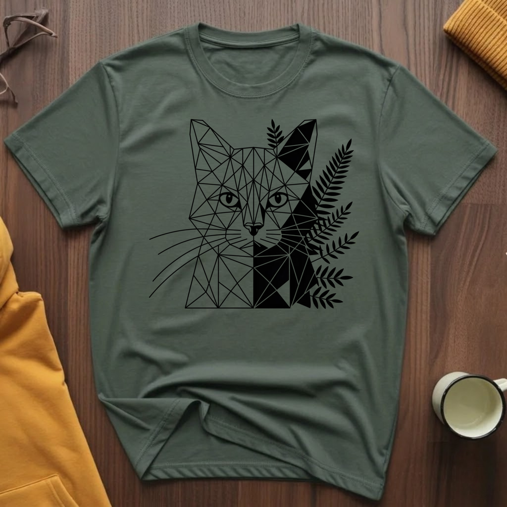 Geometric Ferns and Leaves T-Shirt