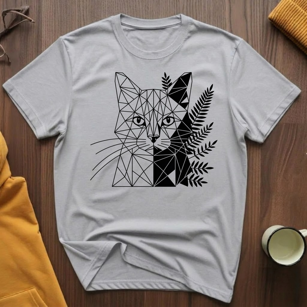 Geometric Ferns and Leaves T-Shirt
