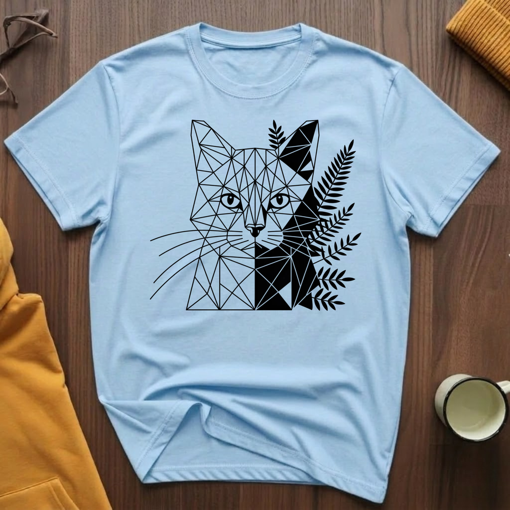 Geometric Ferns and Leaves T-Shirt