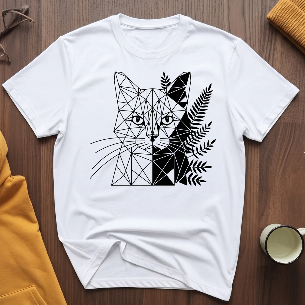 Geometric Ferns and Leaves T-Shirt