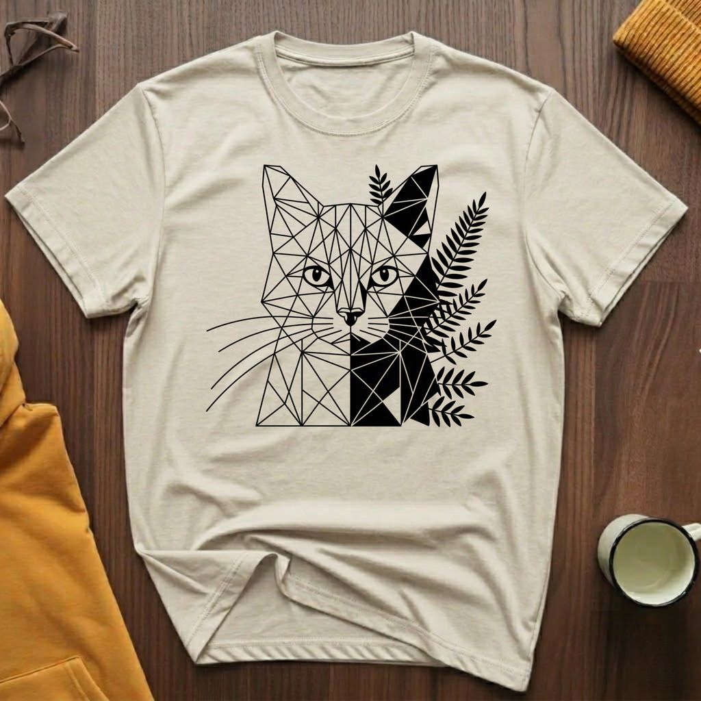 Geometric Ferns and Leaves T-Shirt