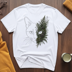 Ferns and Pinecones Cat 1 T-Shirt