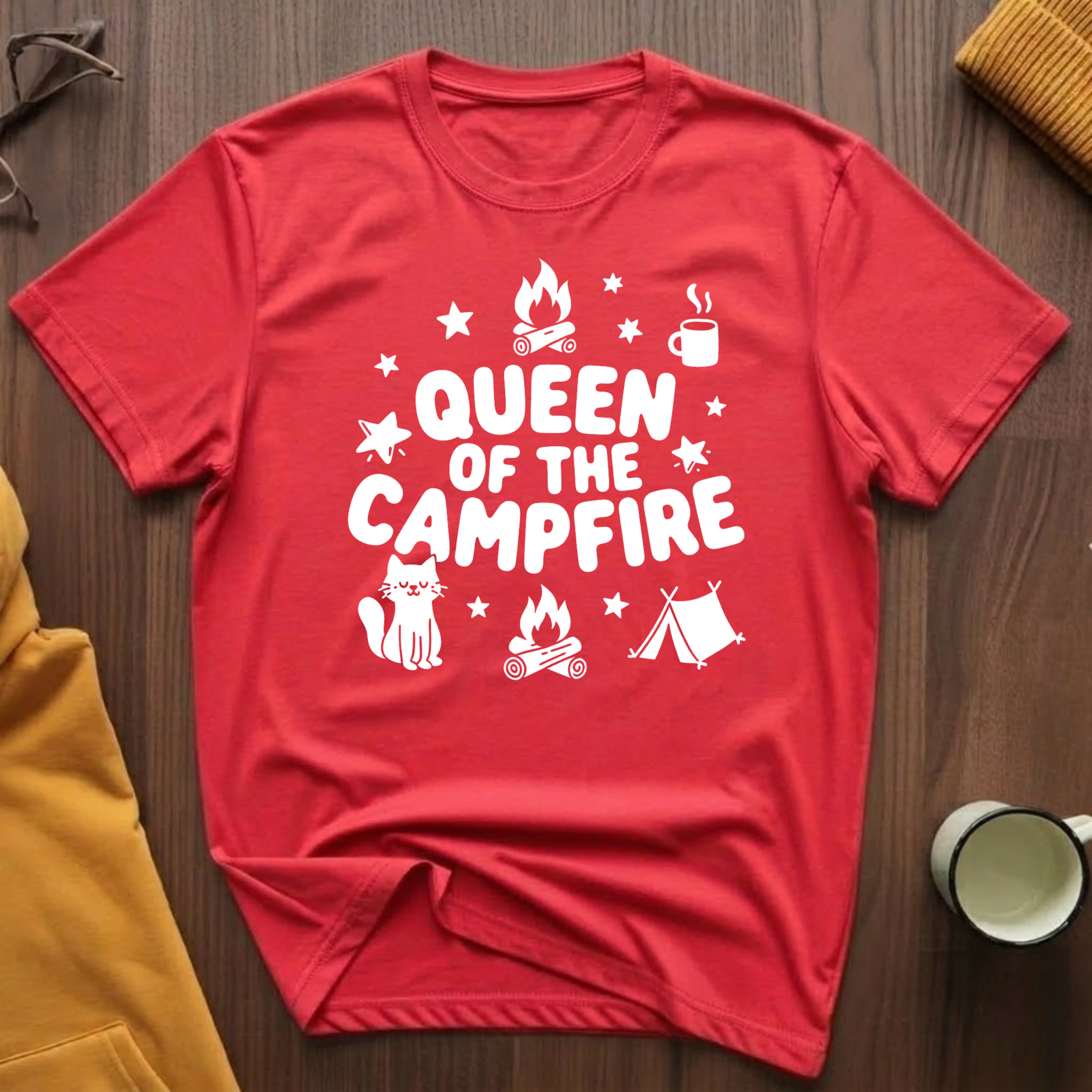 Queen Campfire 3 T-Shirt