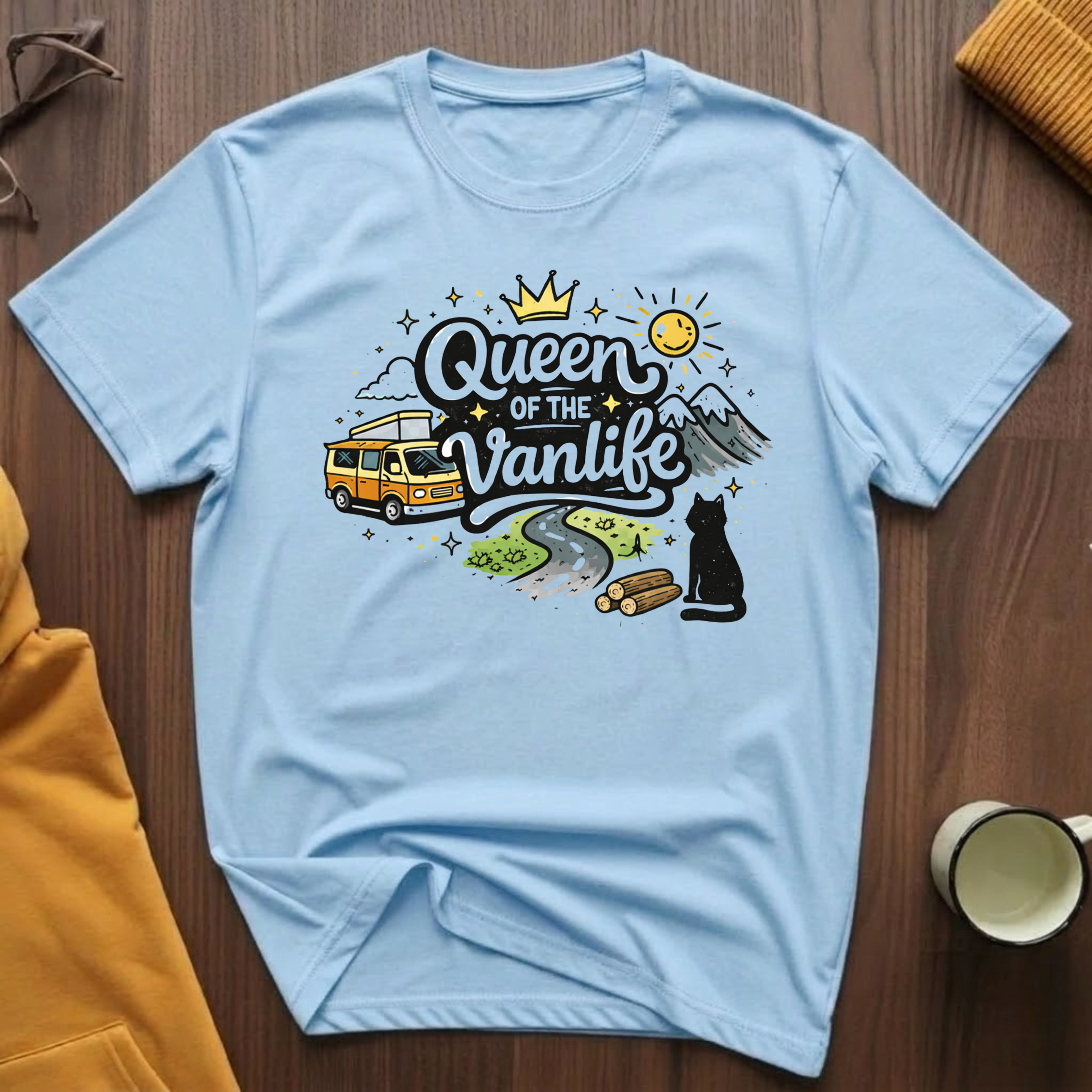 Queen Vanlife 3 T-Shirt