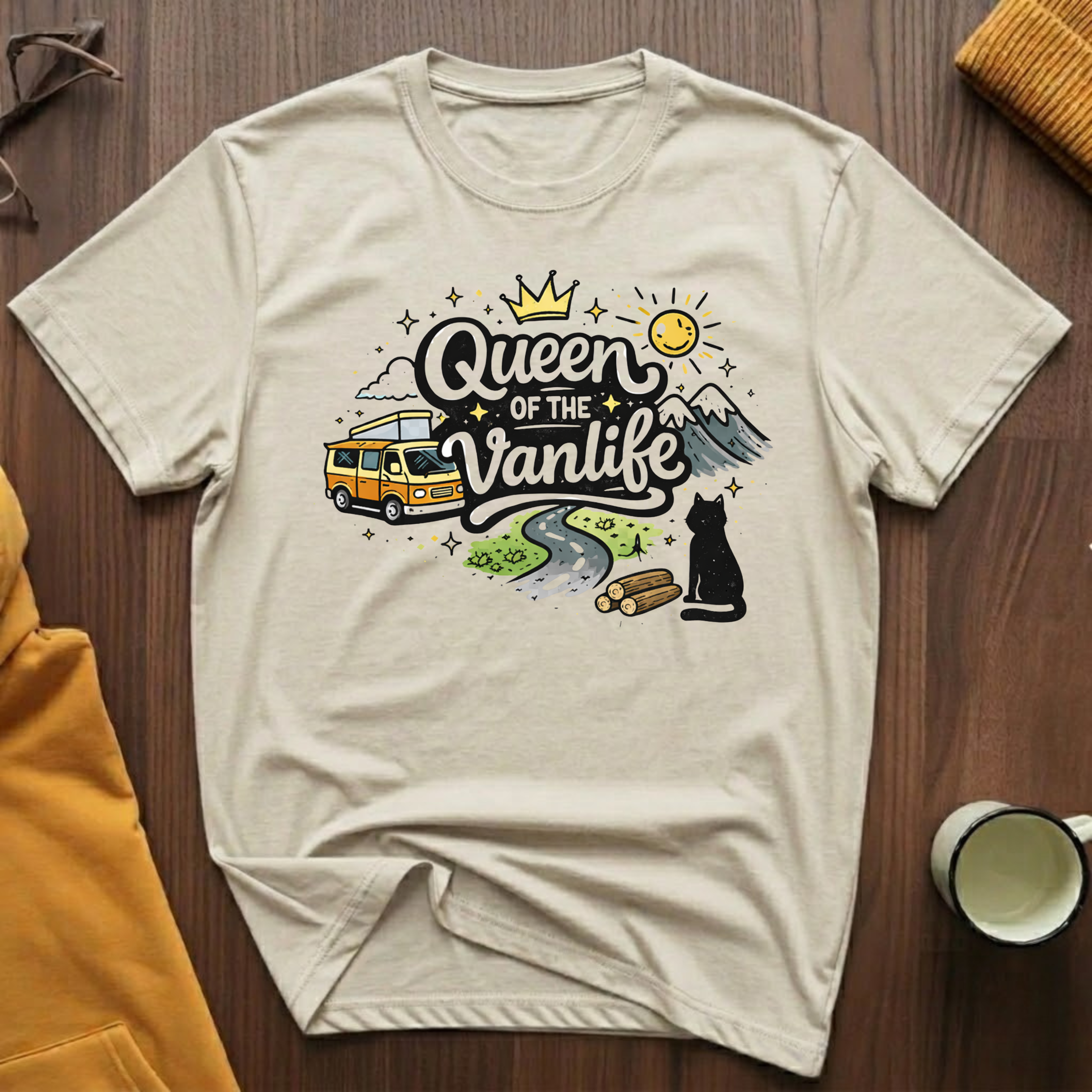 Queen Vanlife 3 T-Shirt