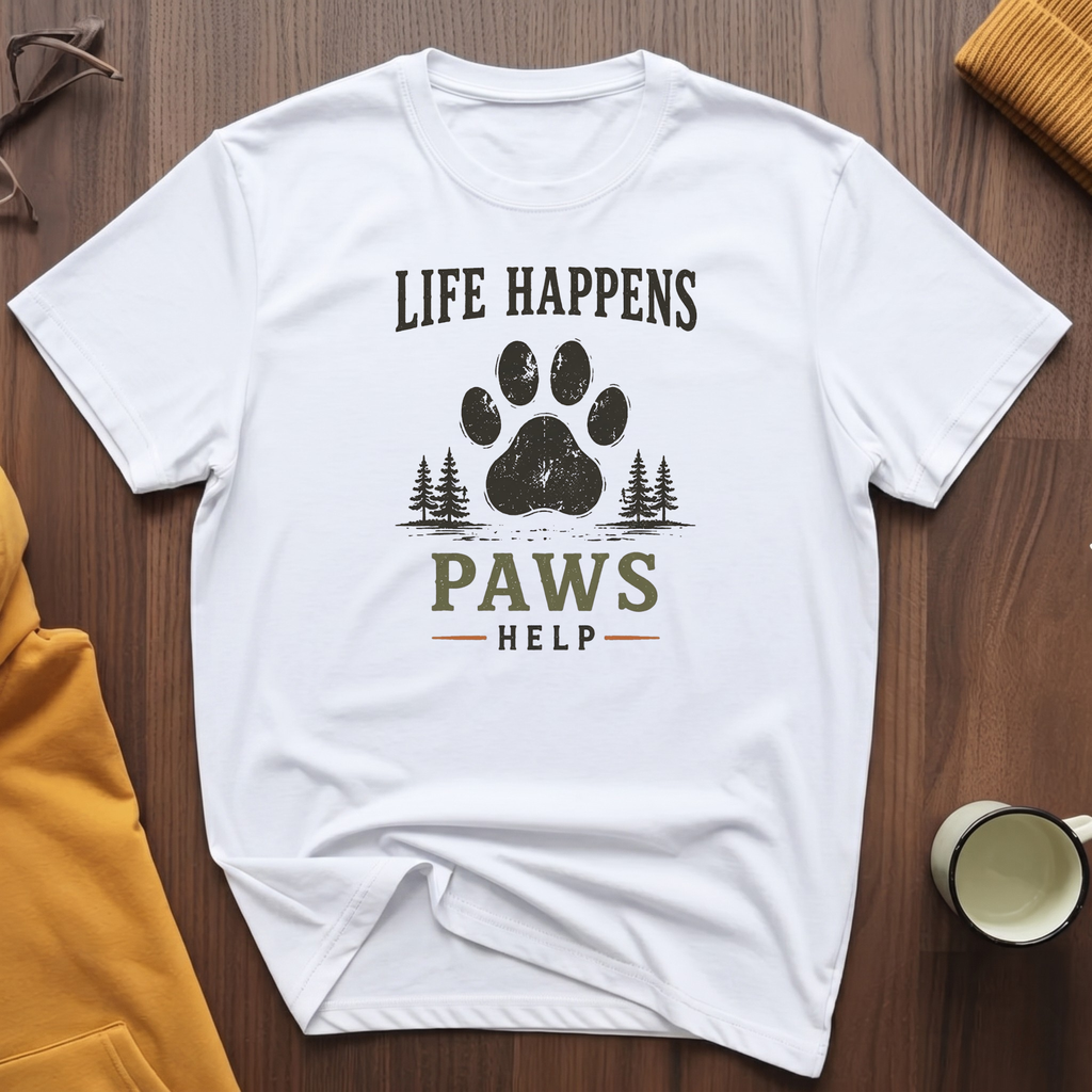 Paws Help T-Shirt