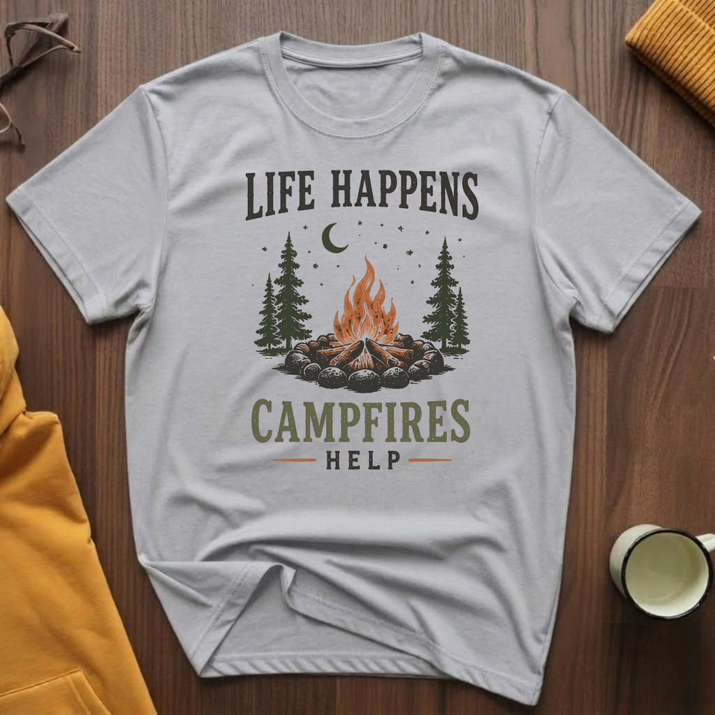 Campfires Help T-Shirt