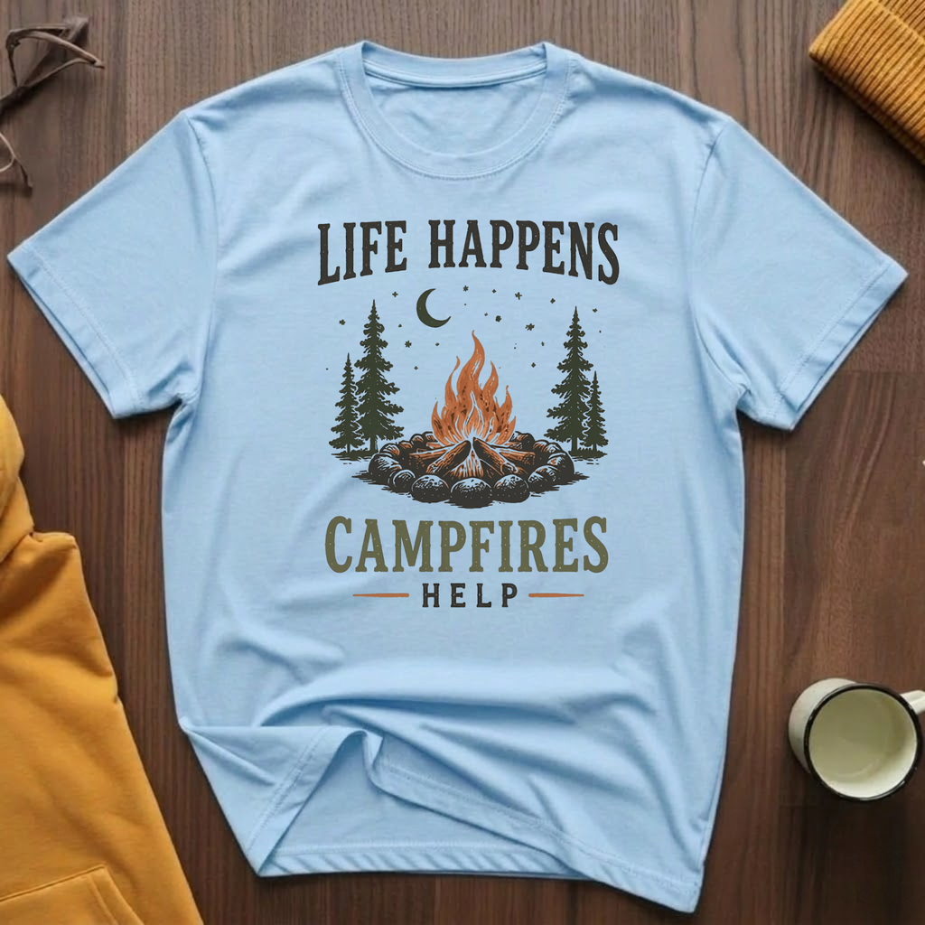 Campfires Help T-Shirt