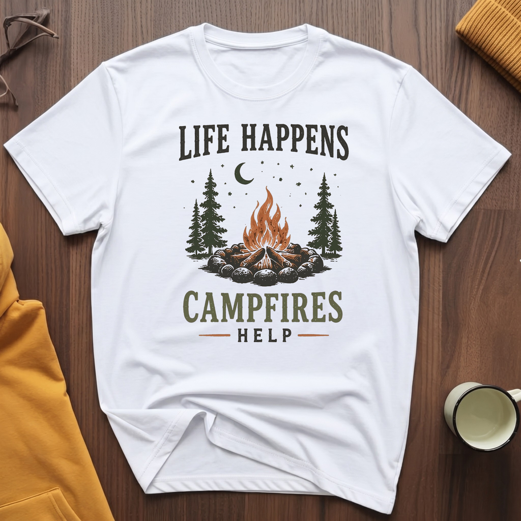 Campfires Help T-Shirt