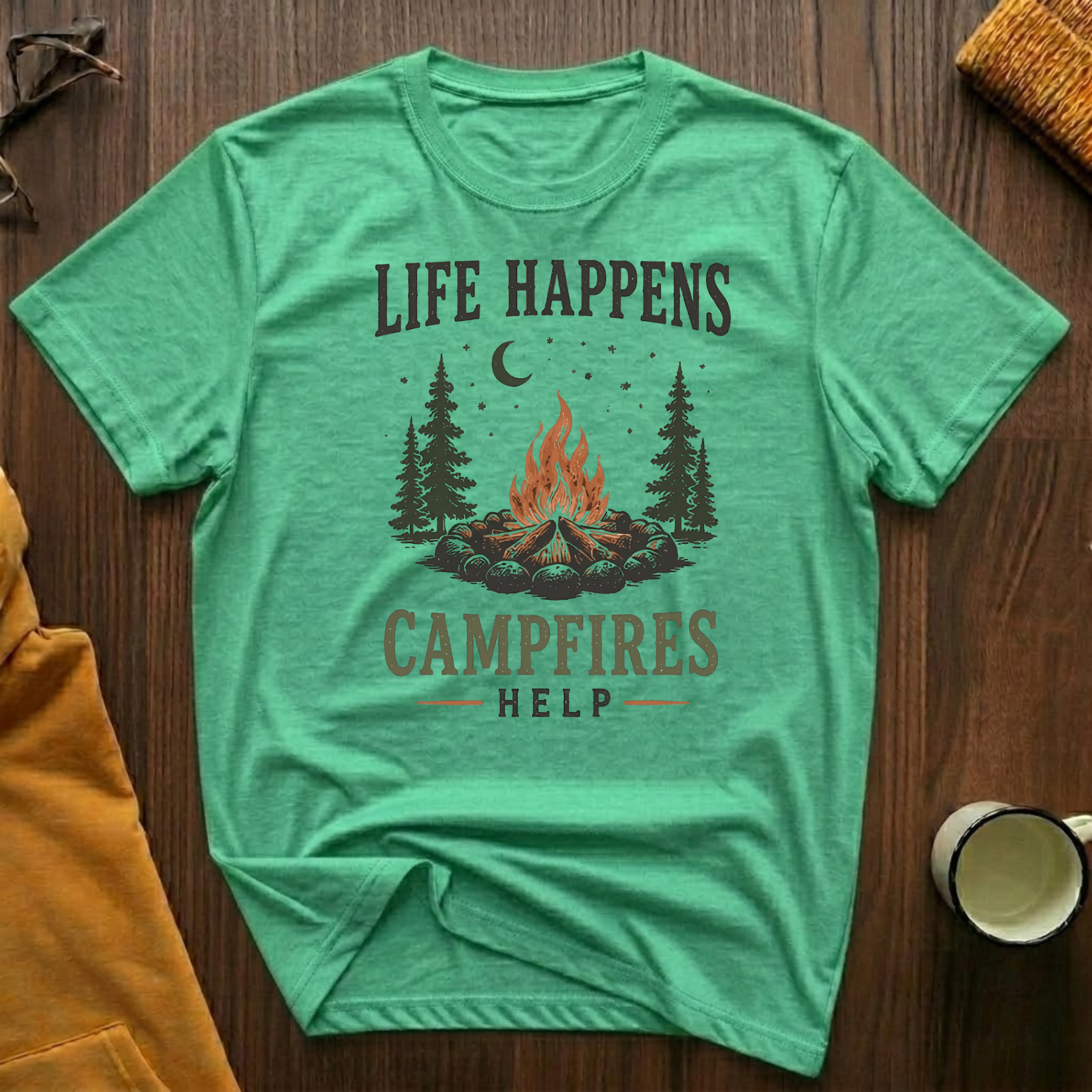 Campfires Help T-Shirt