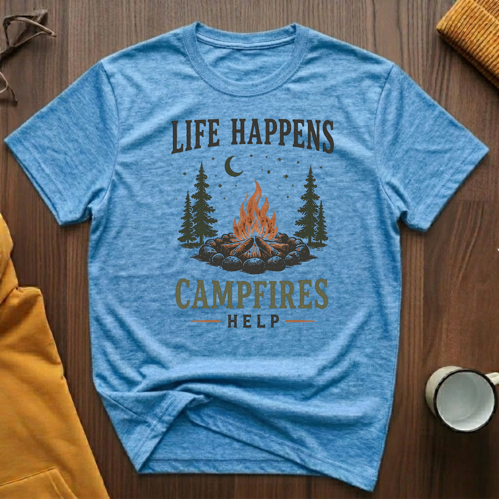 Campfires Help T-Shirt