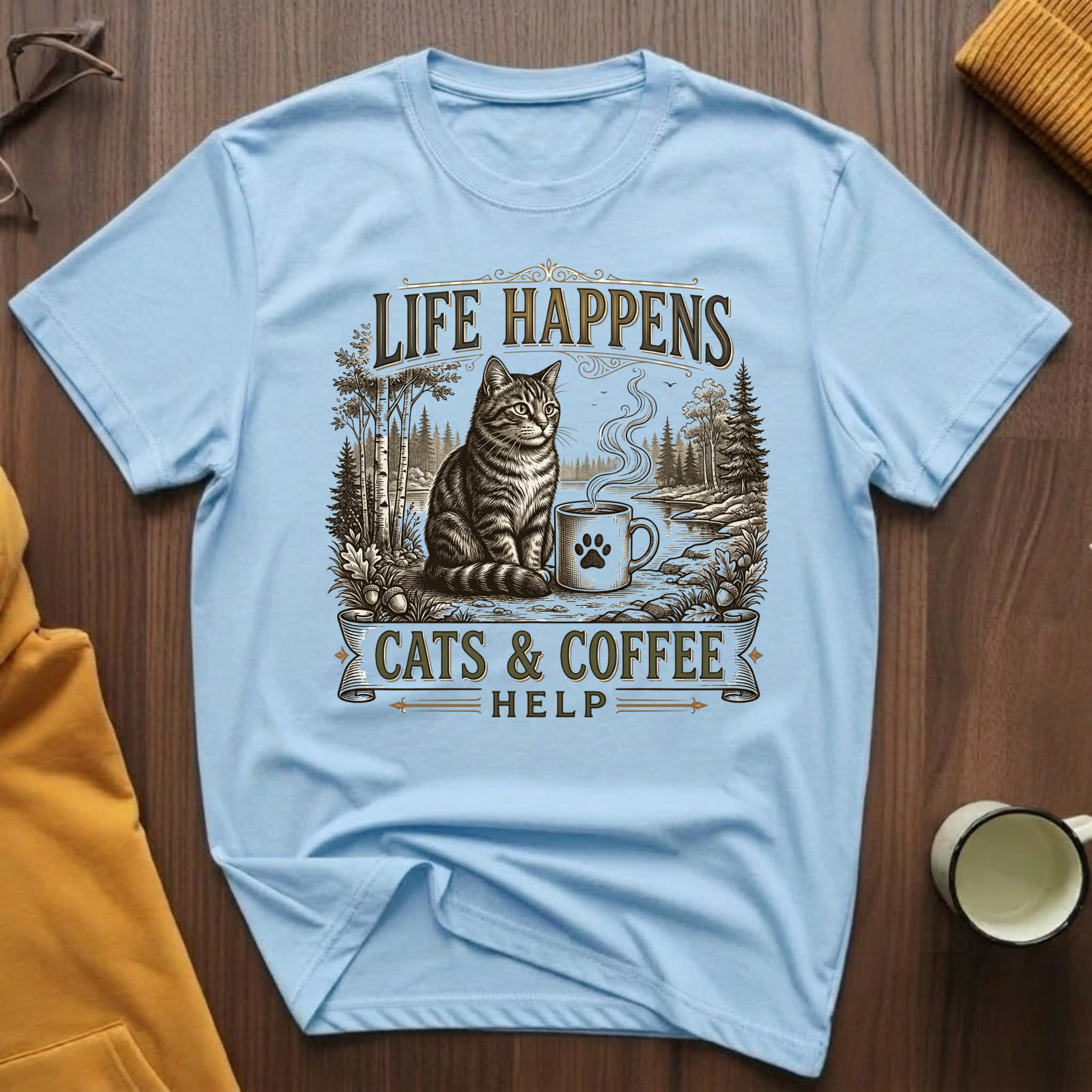 Cats & Coffee 1 T-Shirt