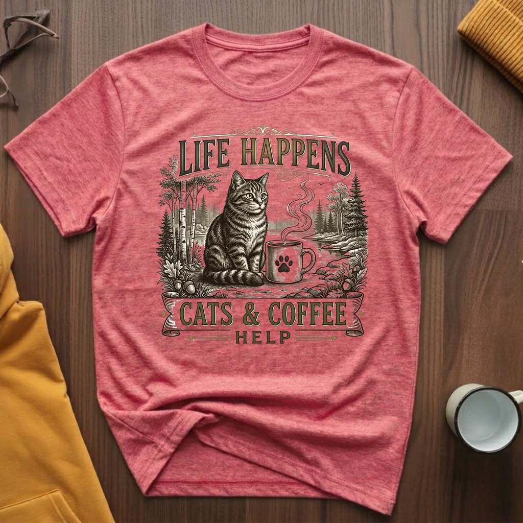 Cats & Coffee 1 T-Shirt