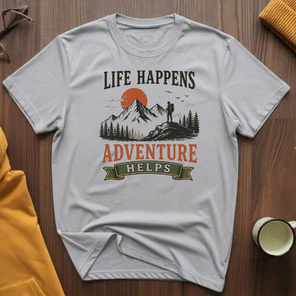 Adventure Helps 1 T-Shirt