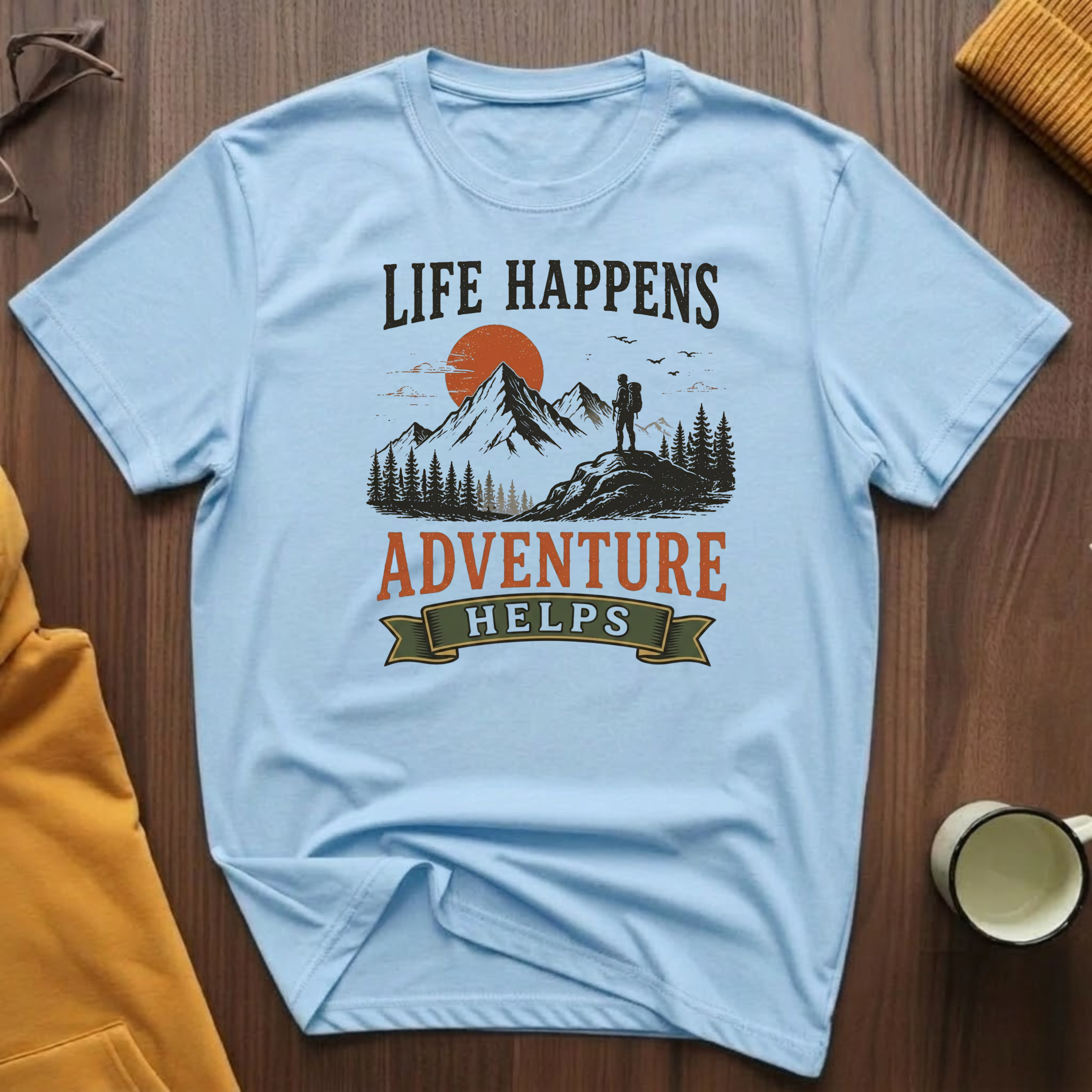 Adventure Helps 1 T-Shirt