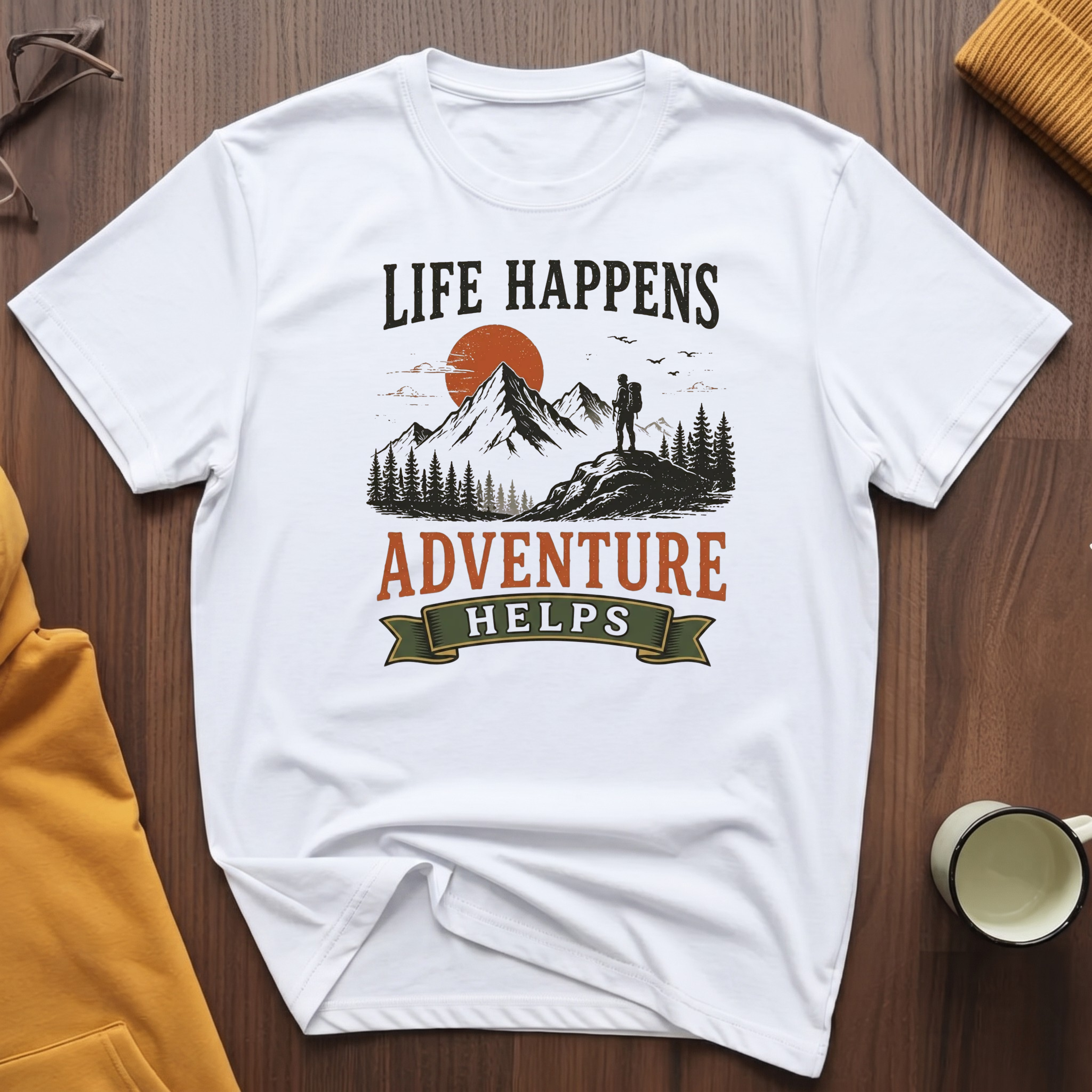 Adventure Helps 1 T-Shirt