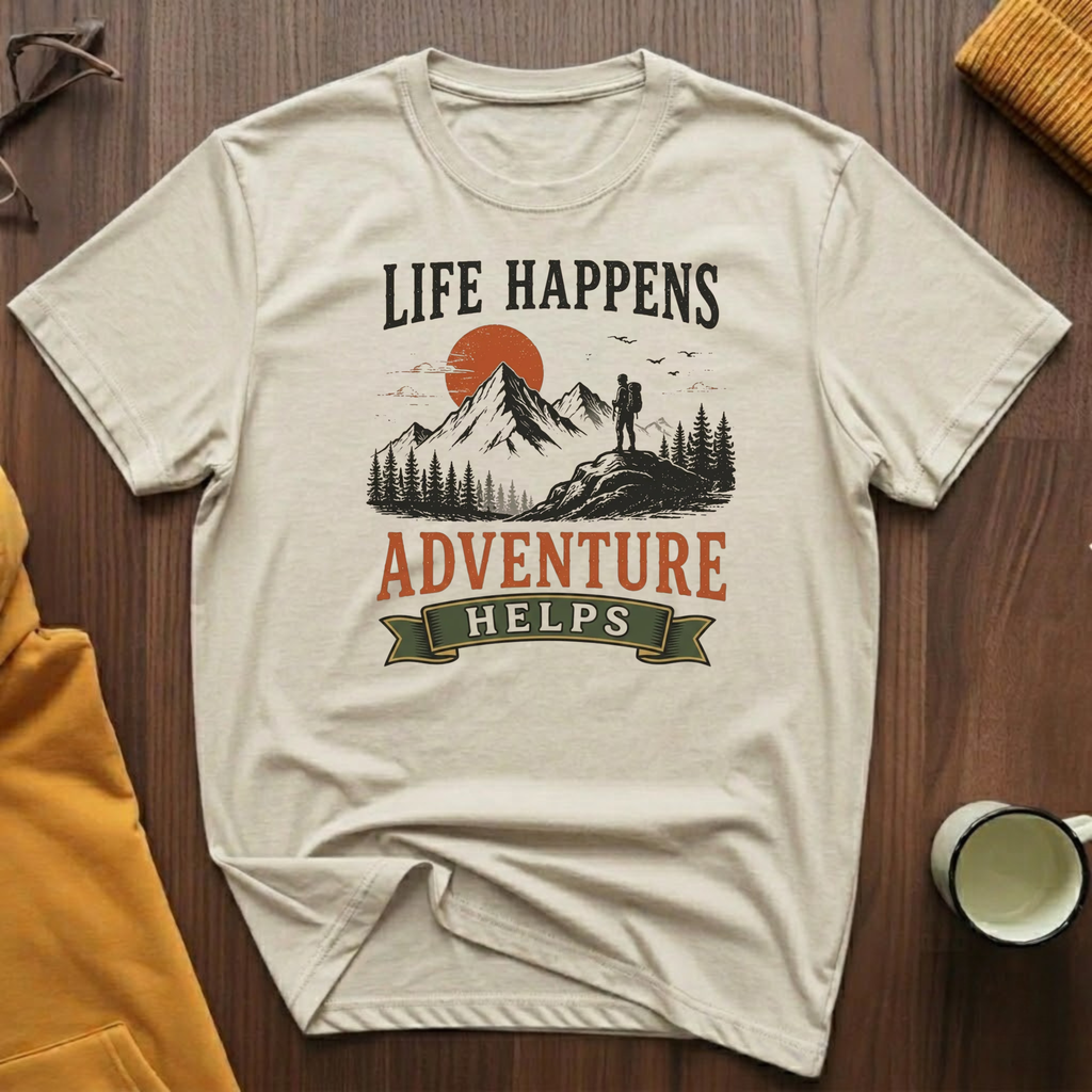 Adventure Helps 1 T-Shirt