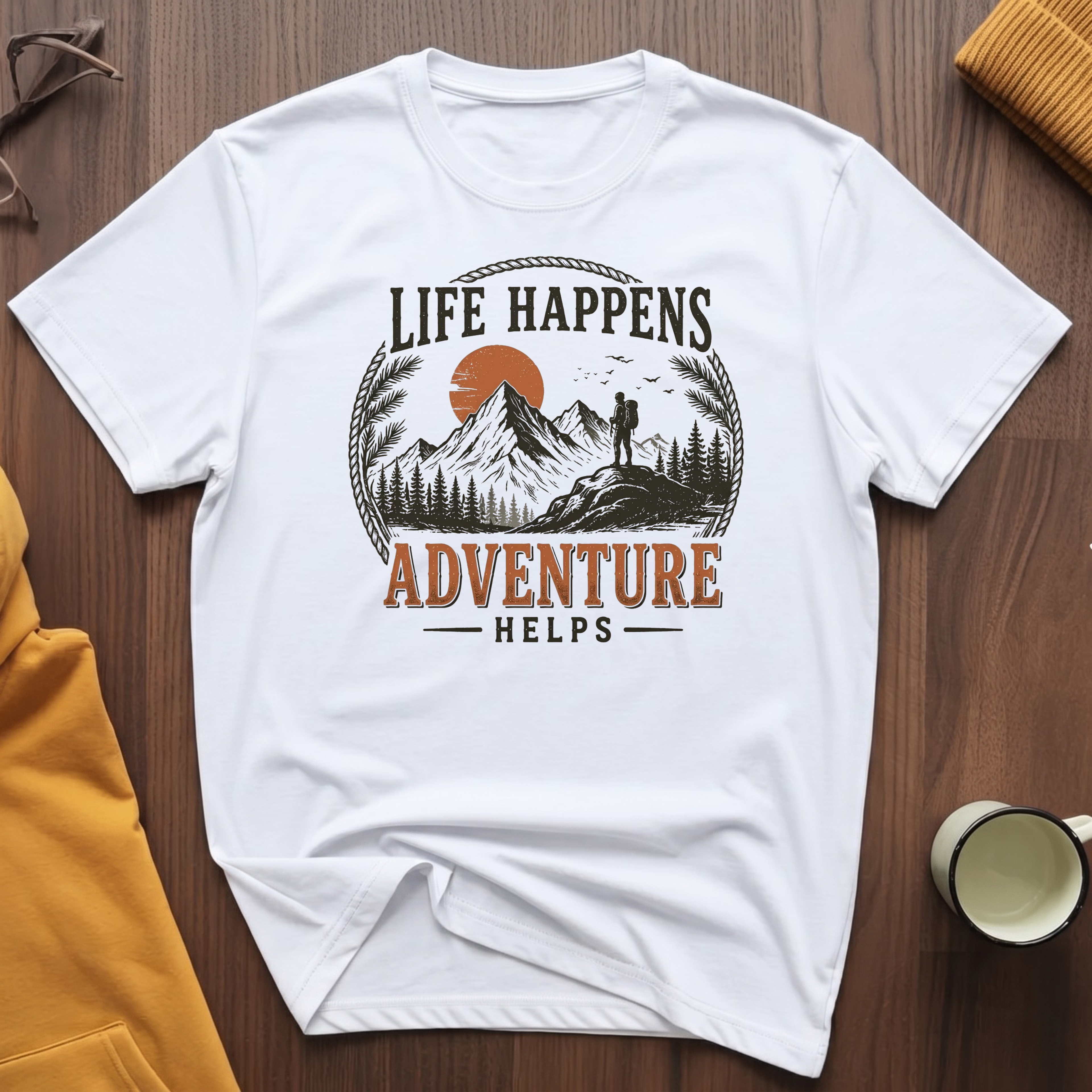 Adventure Helps 2 T-Shirt