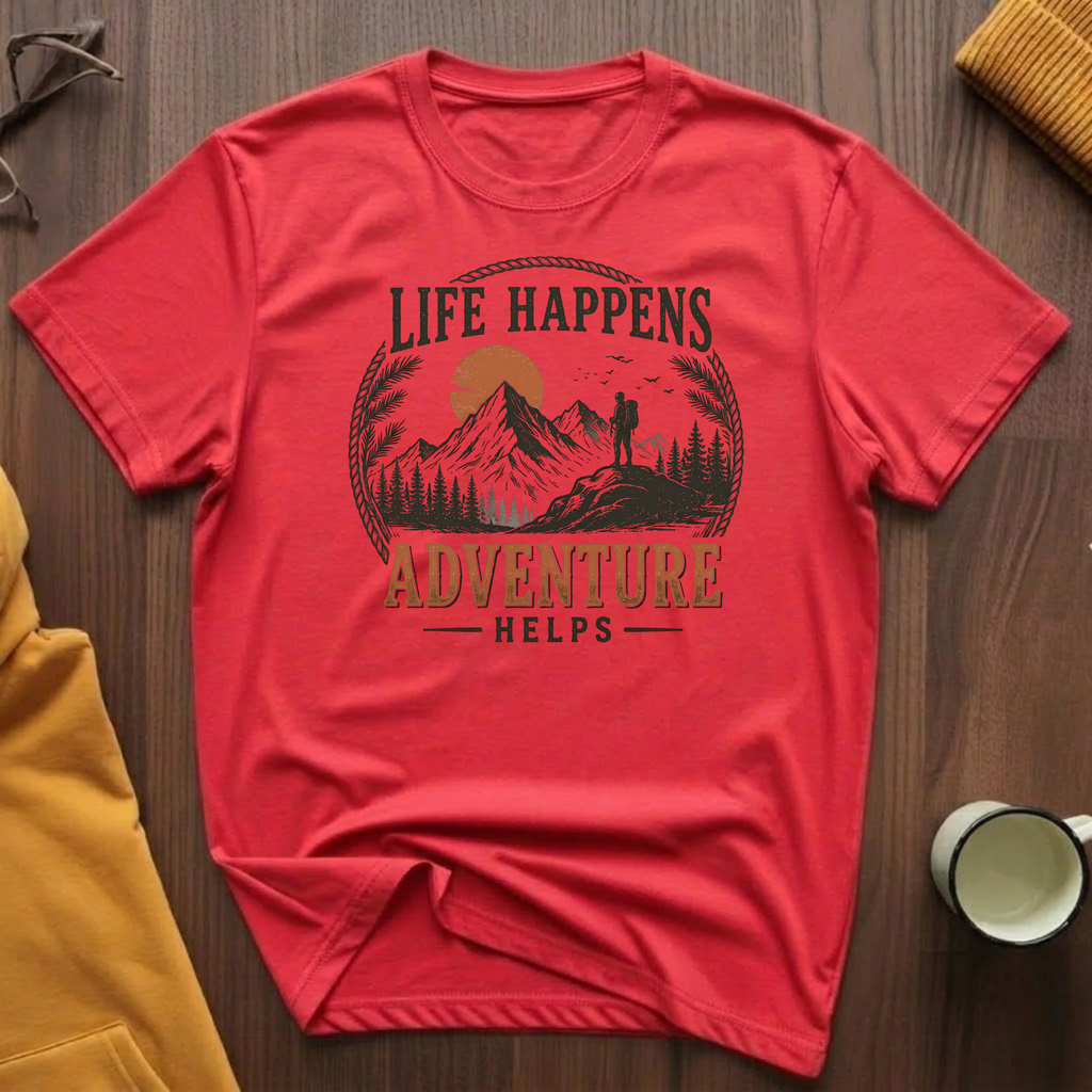 Adventure Helps 2 T-Shirt