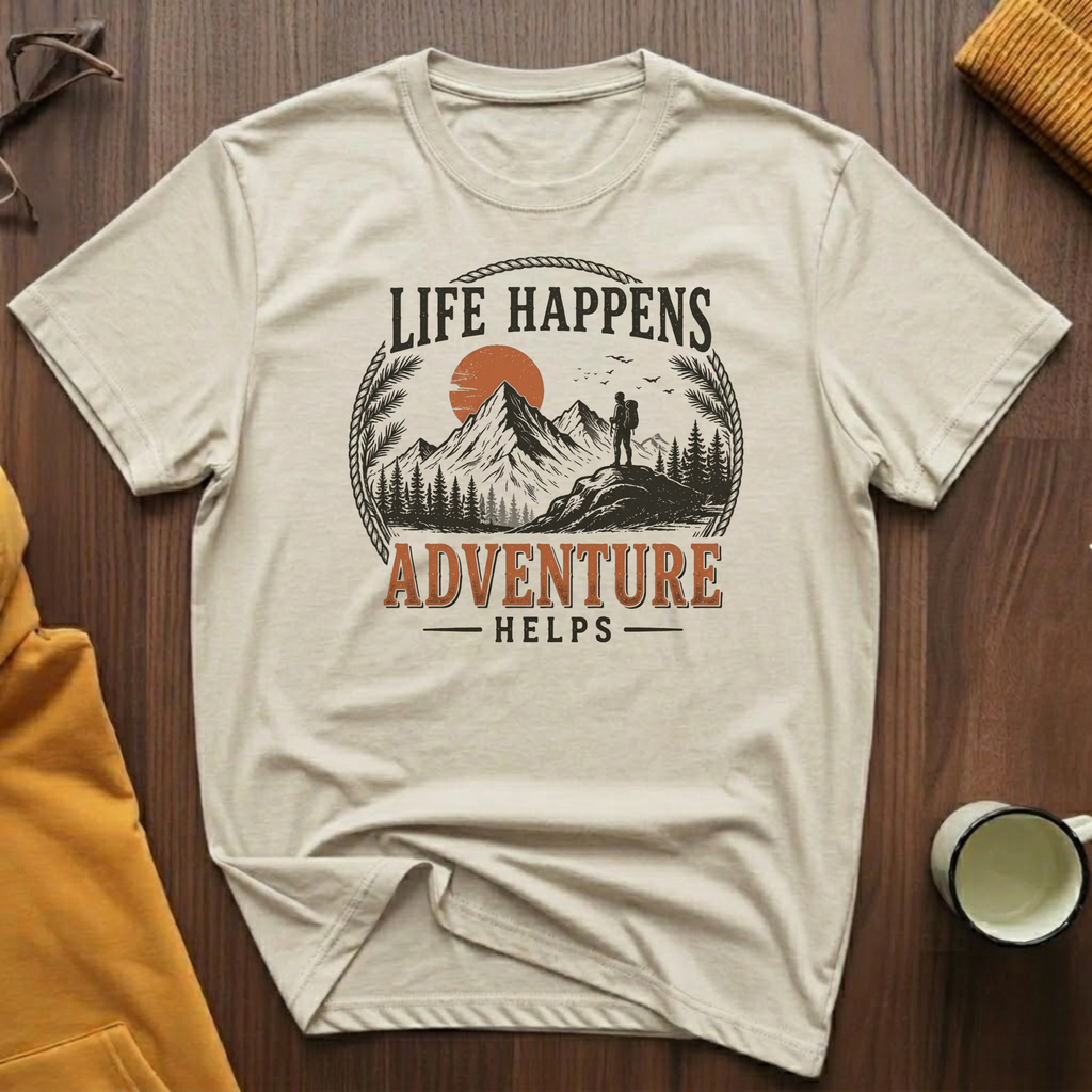 Adventure Helps 2 T-Shirt