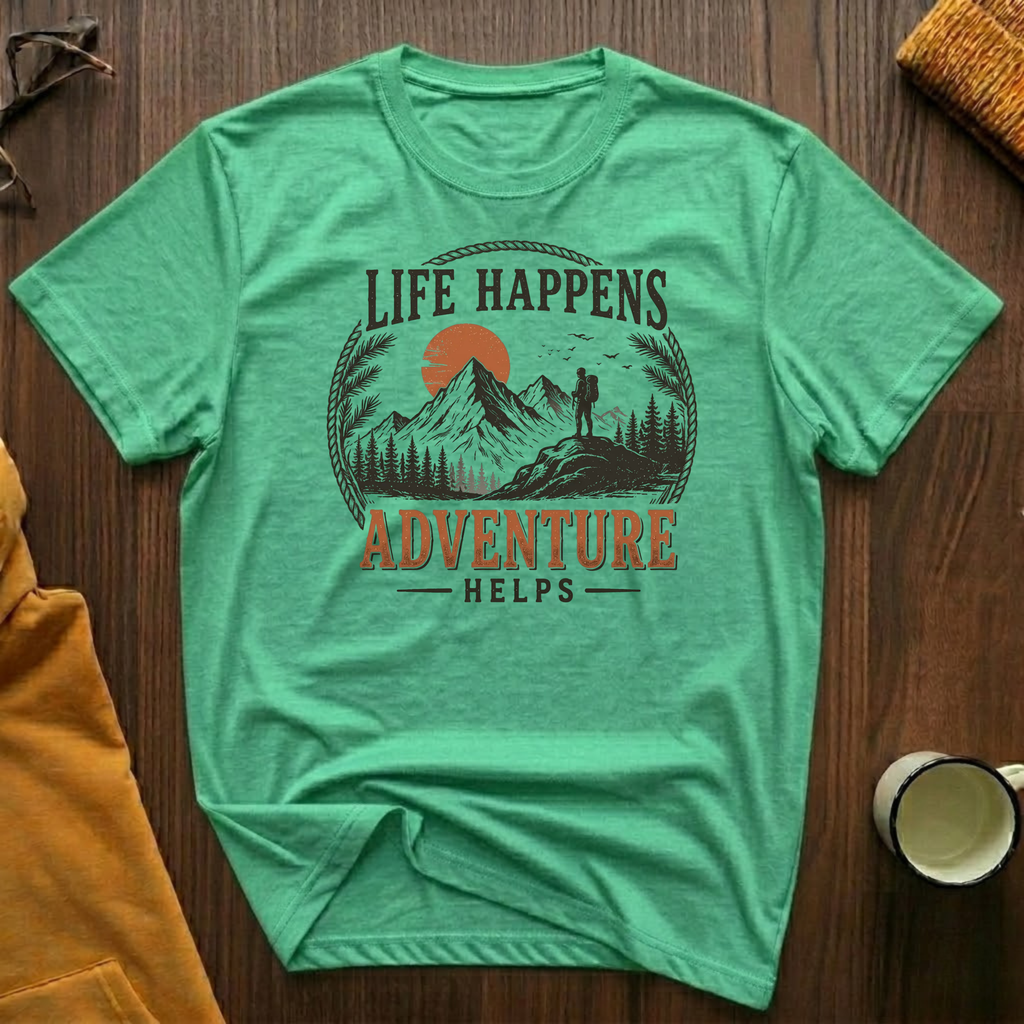 Adventure Helps 2 T-Shirt