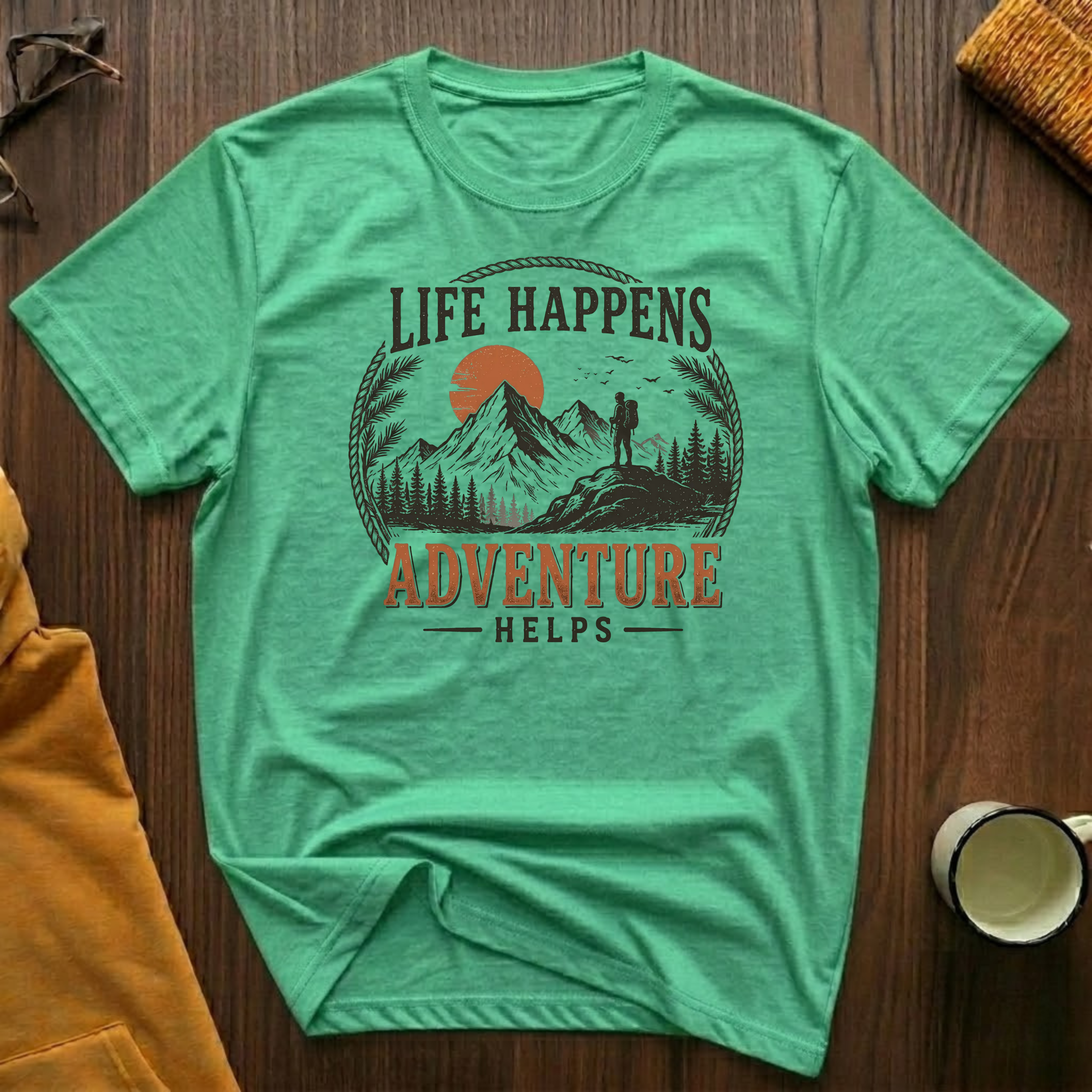 Adventure Helps 2 T-Shirt