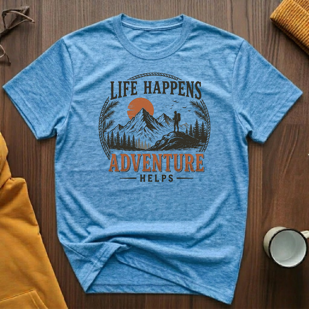 Adventure Helps 2 T-Shirt