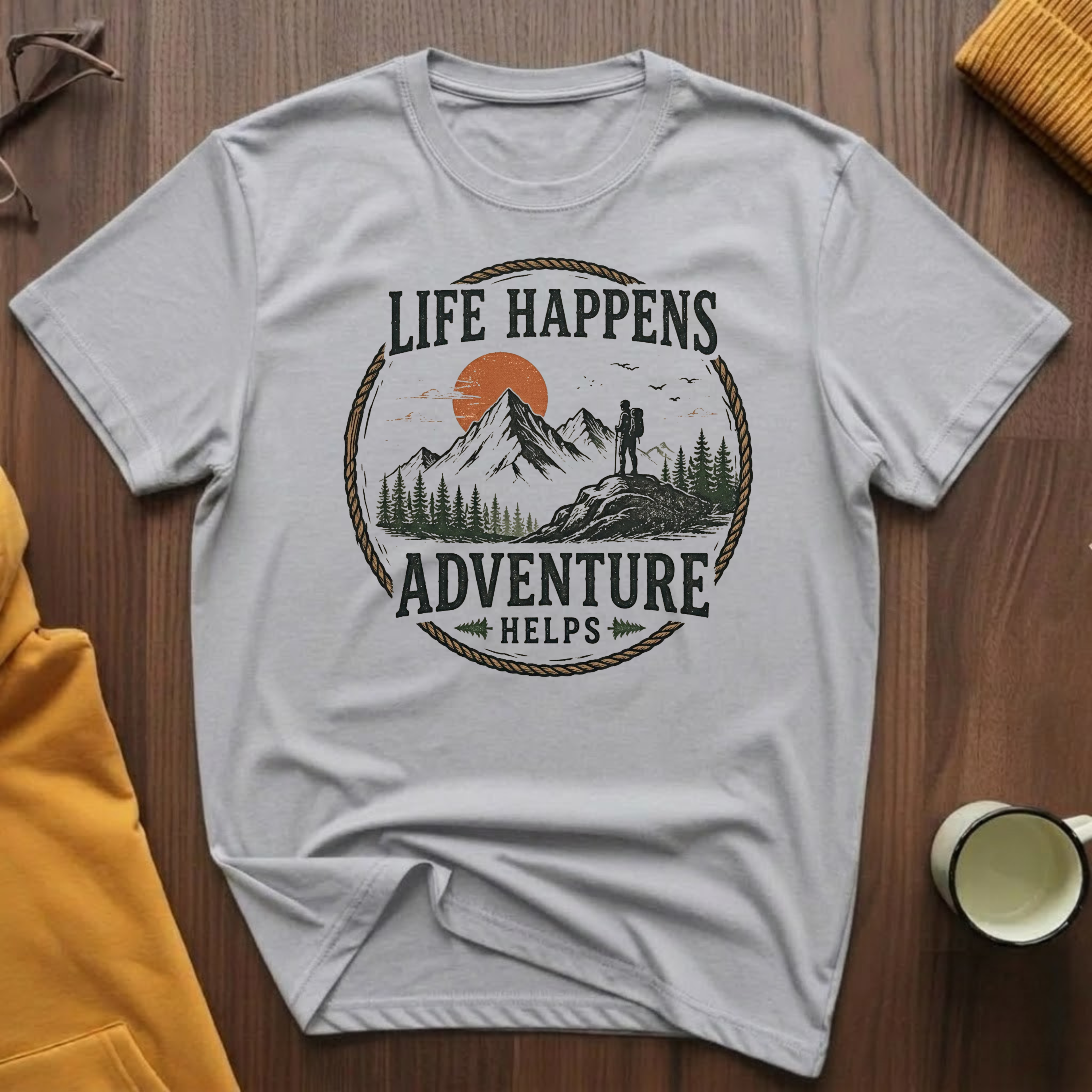 Adventure Helps 3 T-Shirt