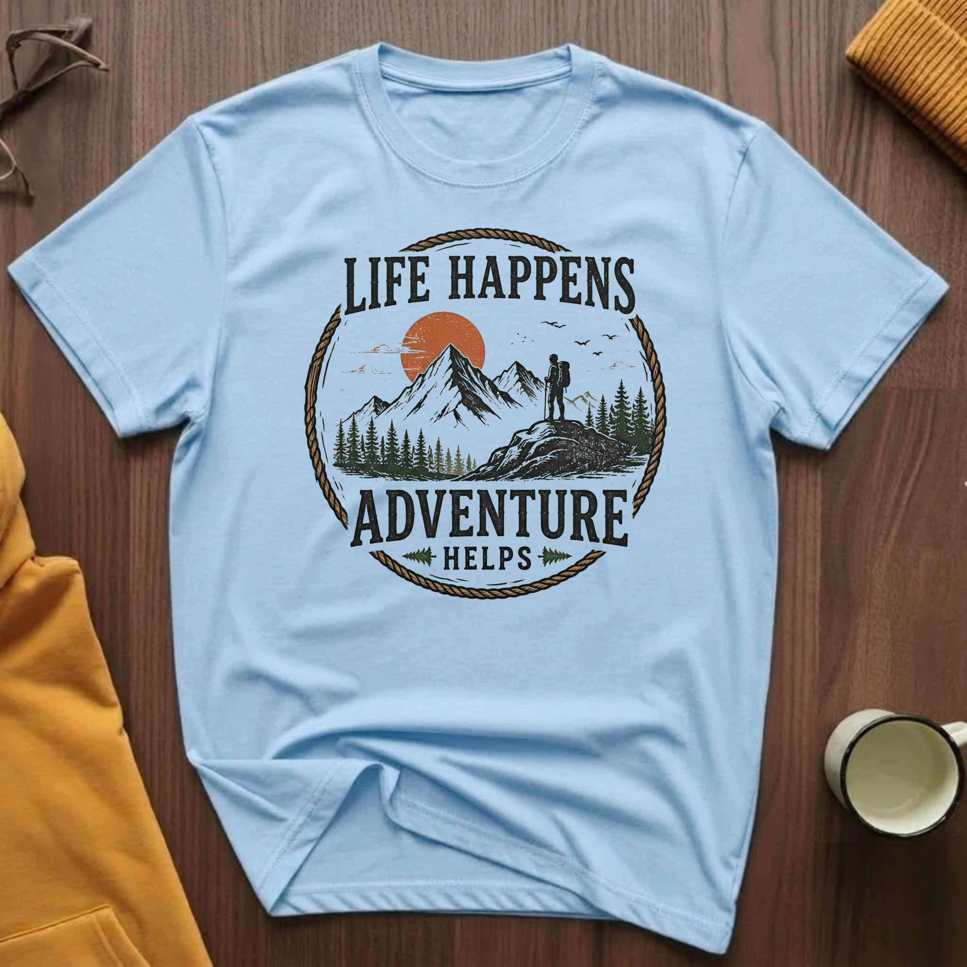 Adventure Helps 3 T-Shirt