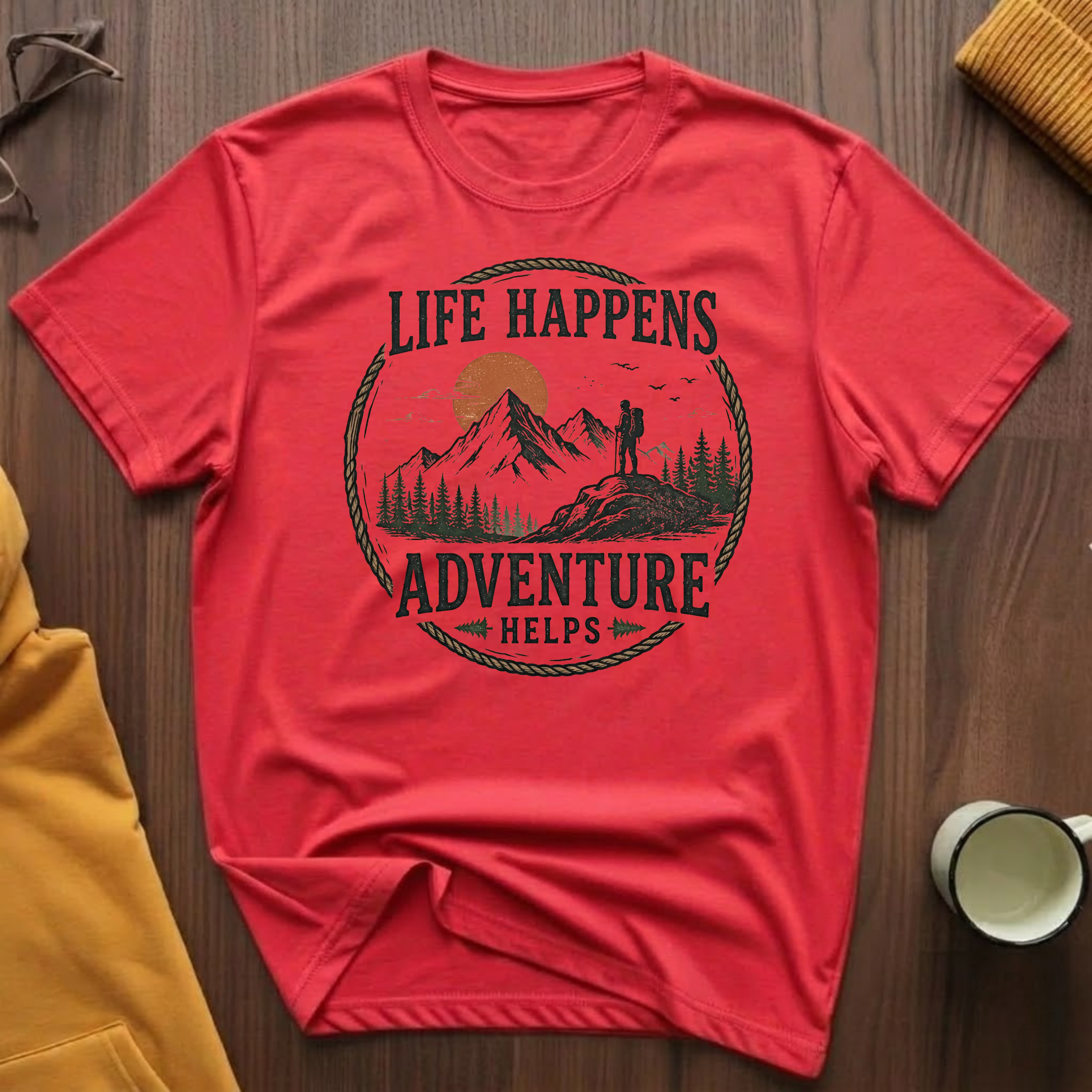 Adventure Helps 3 T-Shirt
