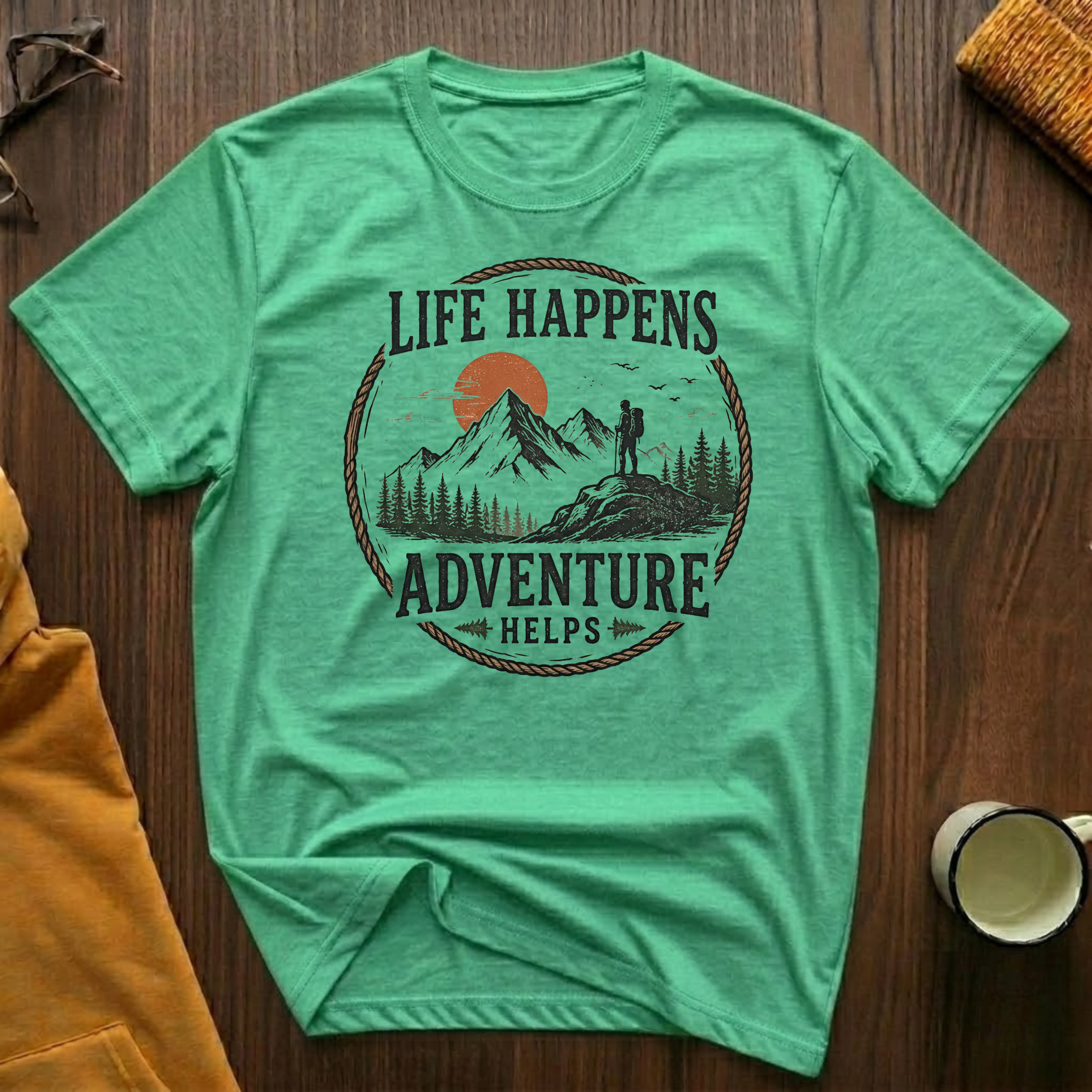 Adventure Helps 3 T-Shirt