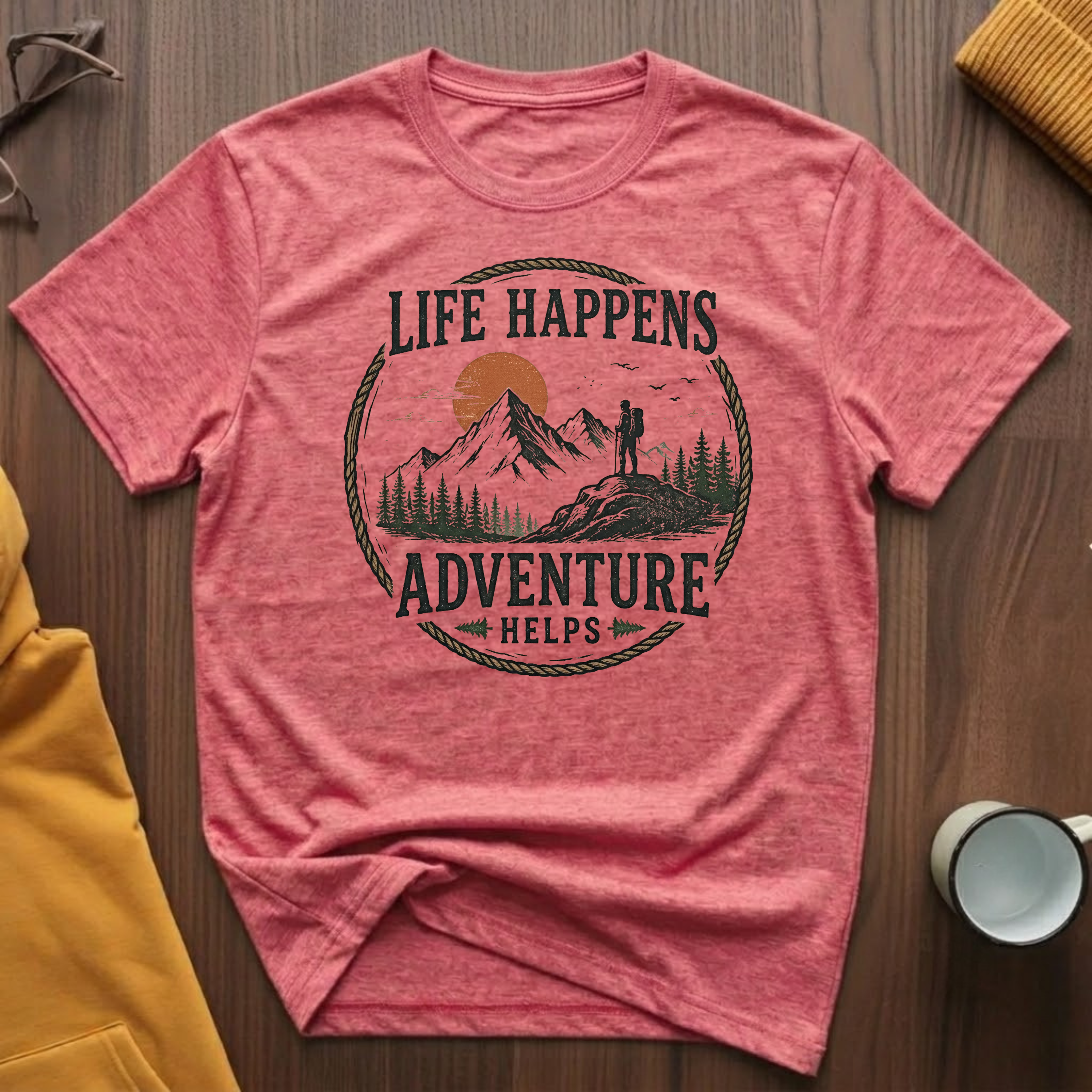 Adventure Helps 3 T-Shirt
