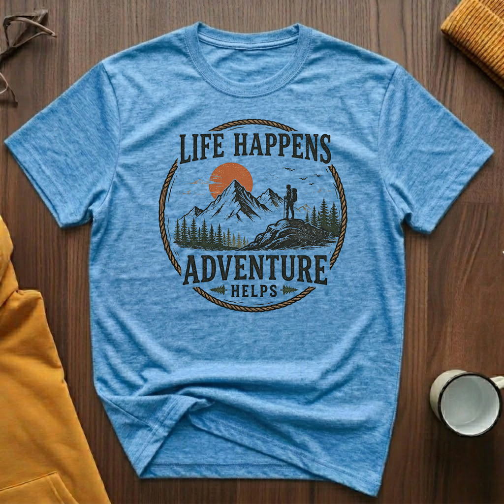 Adventure Helps 3 T-Shirt