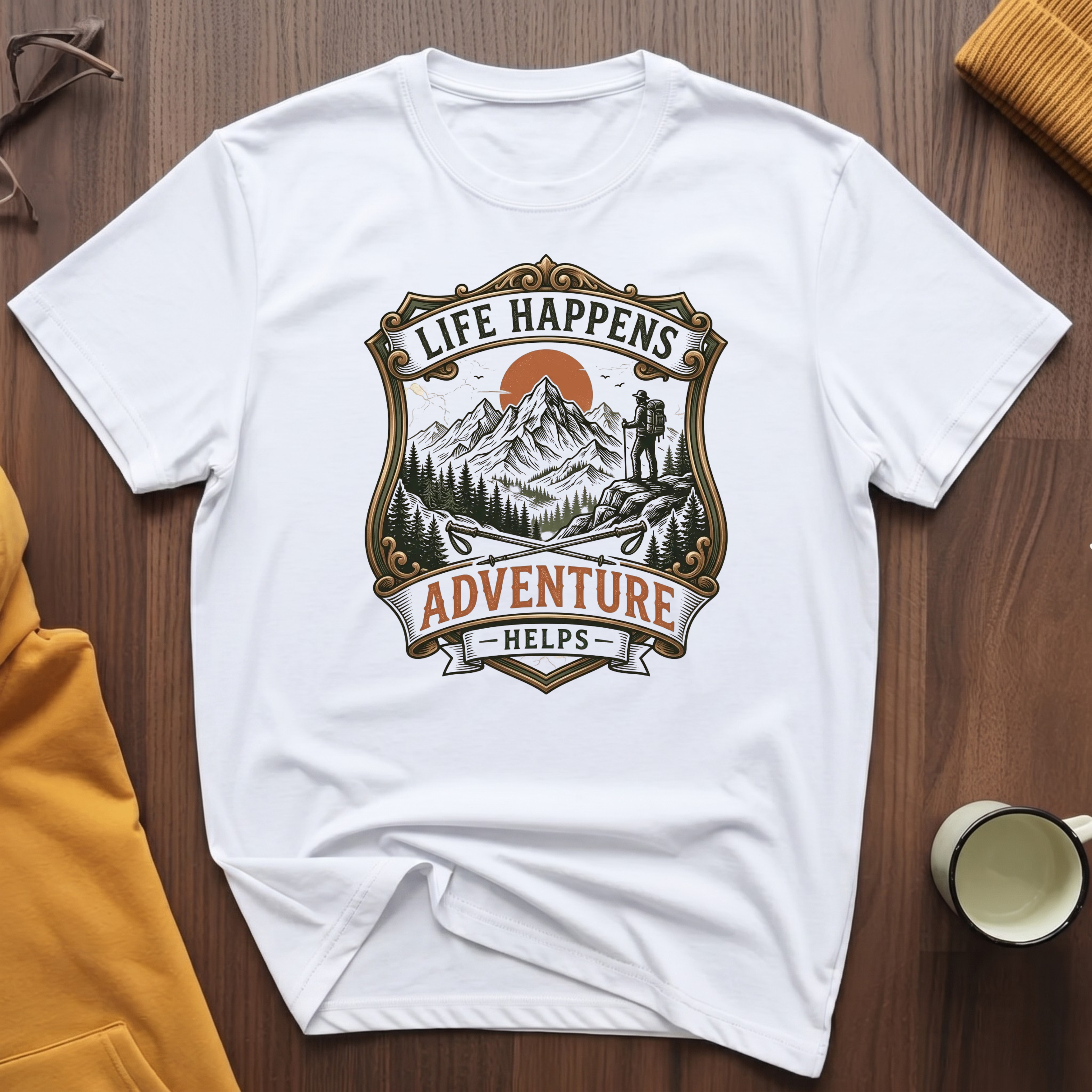 Adventure Helps 4 T-Shirt