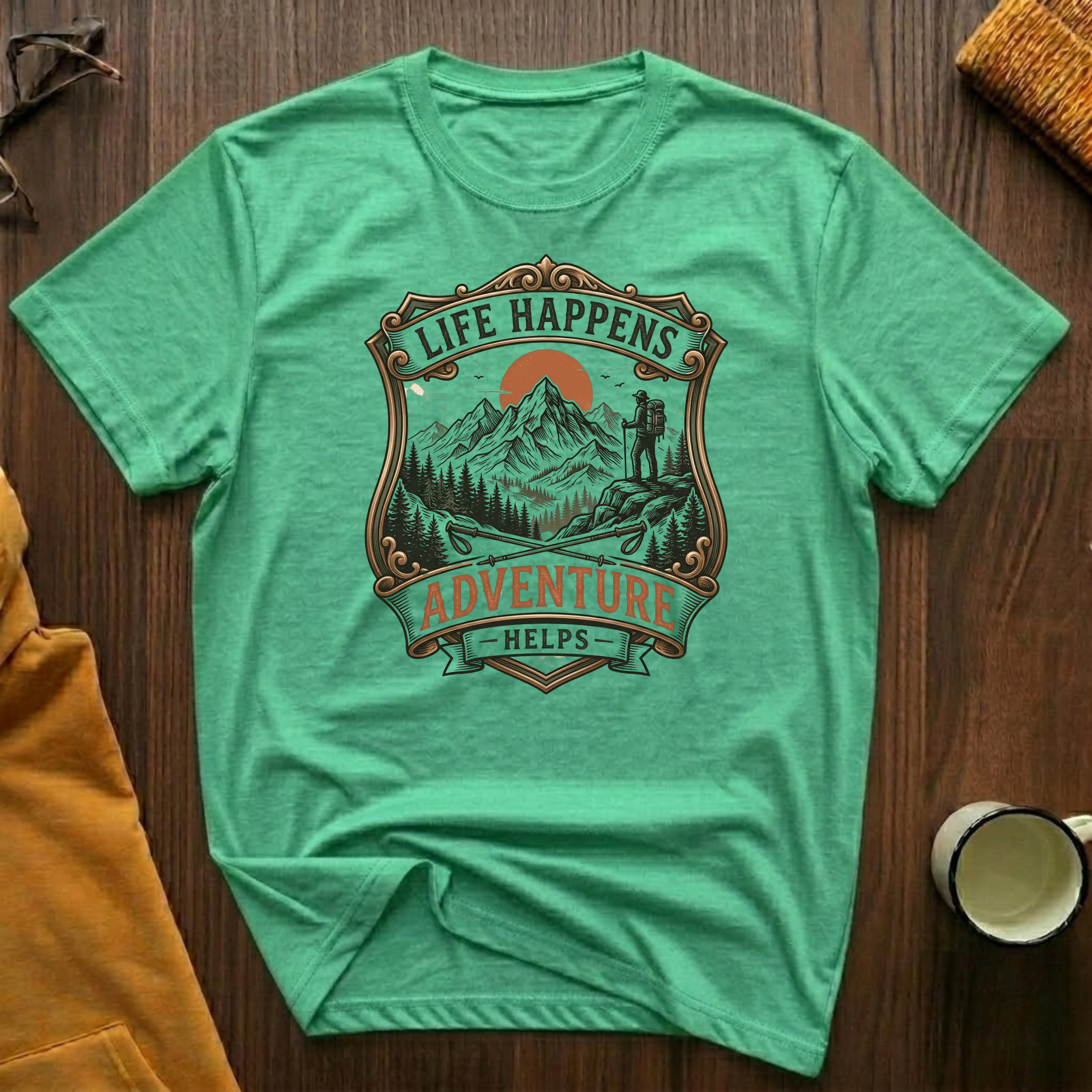 Adventure Helps 4 T-Shirt